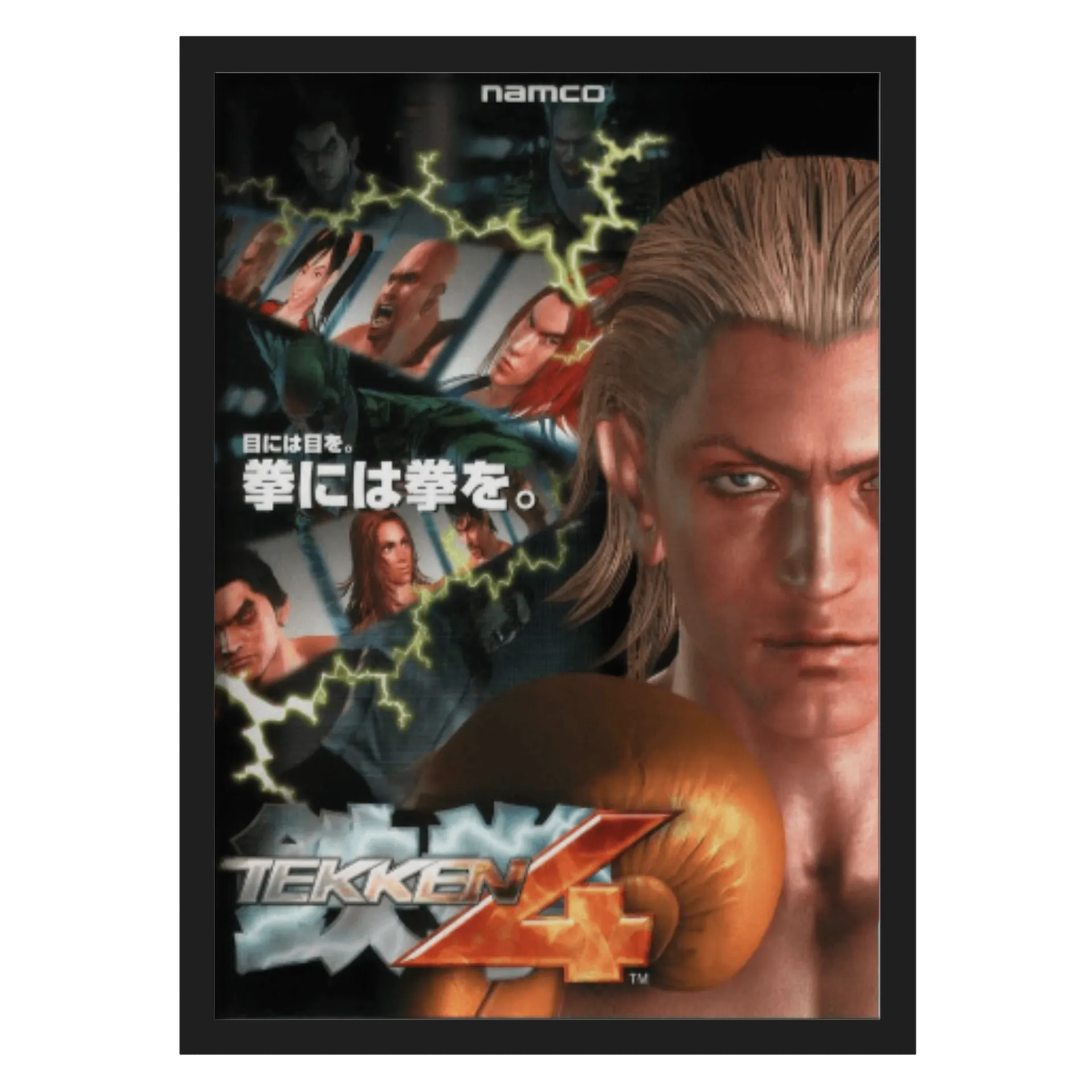 Quadro A3 TEKKEN 4 de Samas