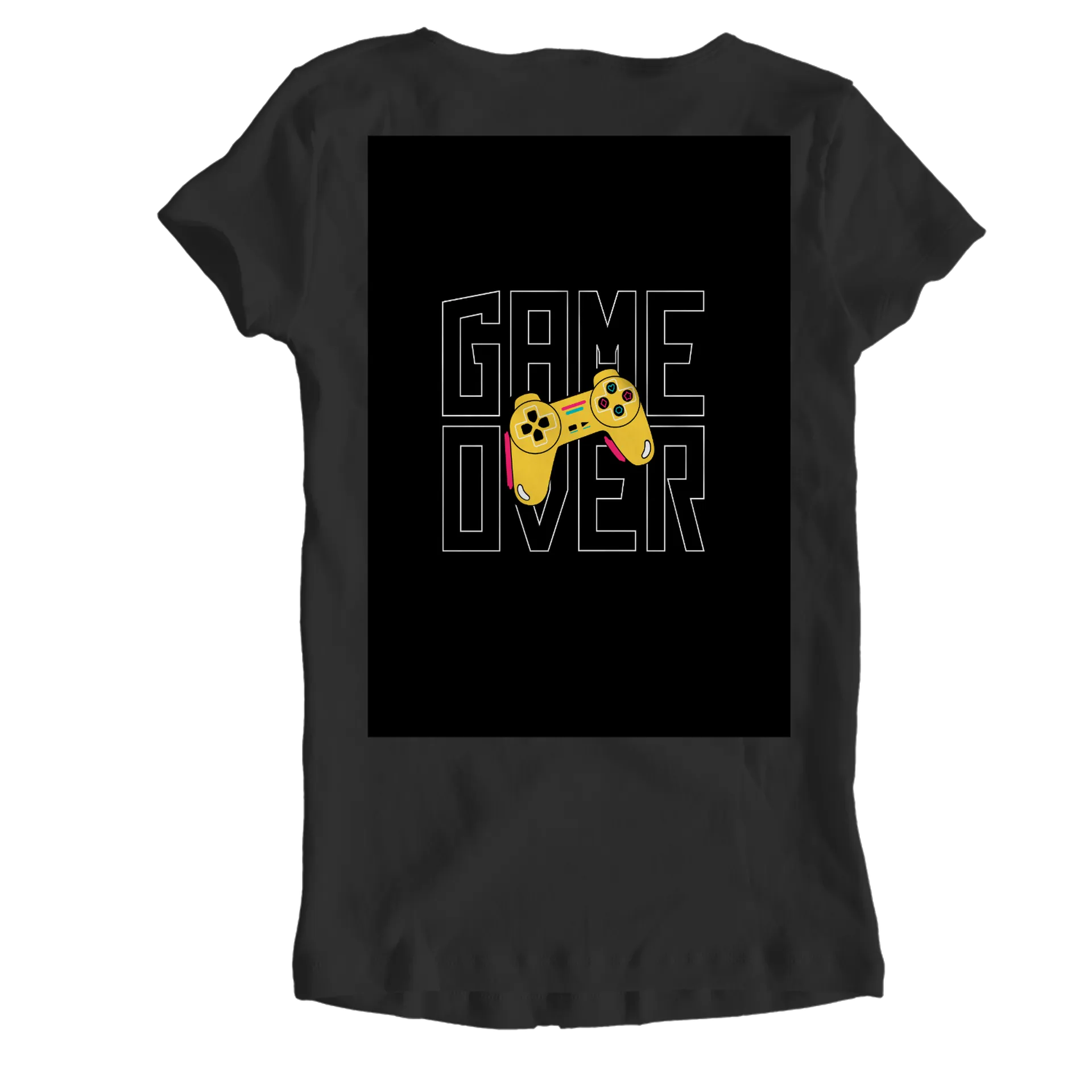 Camiseta Babylook Estampa Game Style 100% Algodão de Gameon19 — imagem 2 de 5