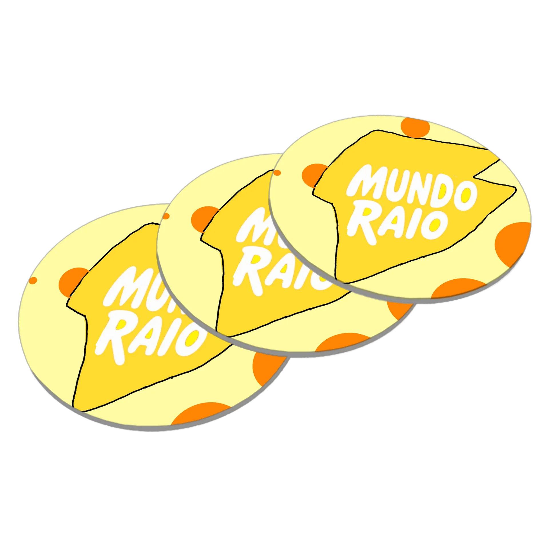 Porta-copo - Mundo Raio de Mundo Raio Shop — imagem 2 de 3