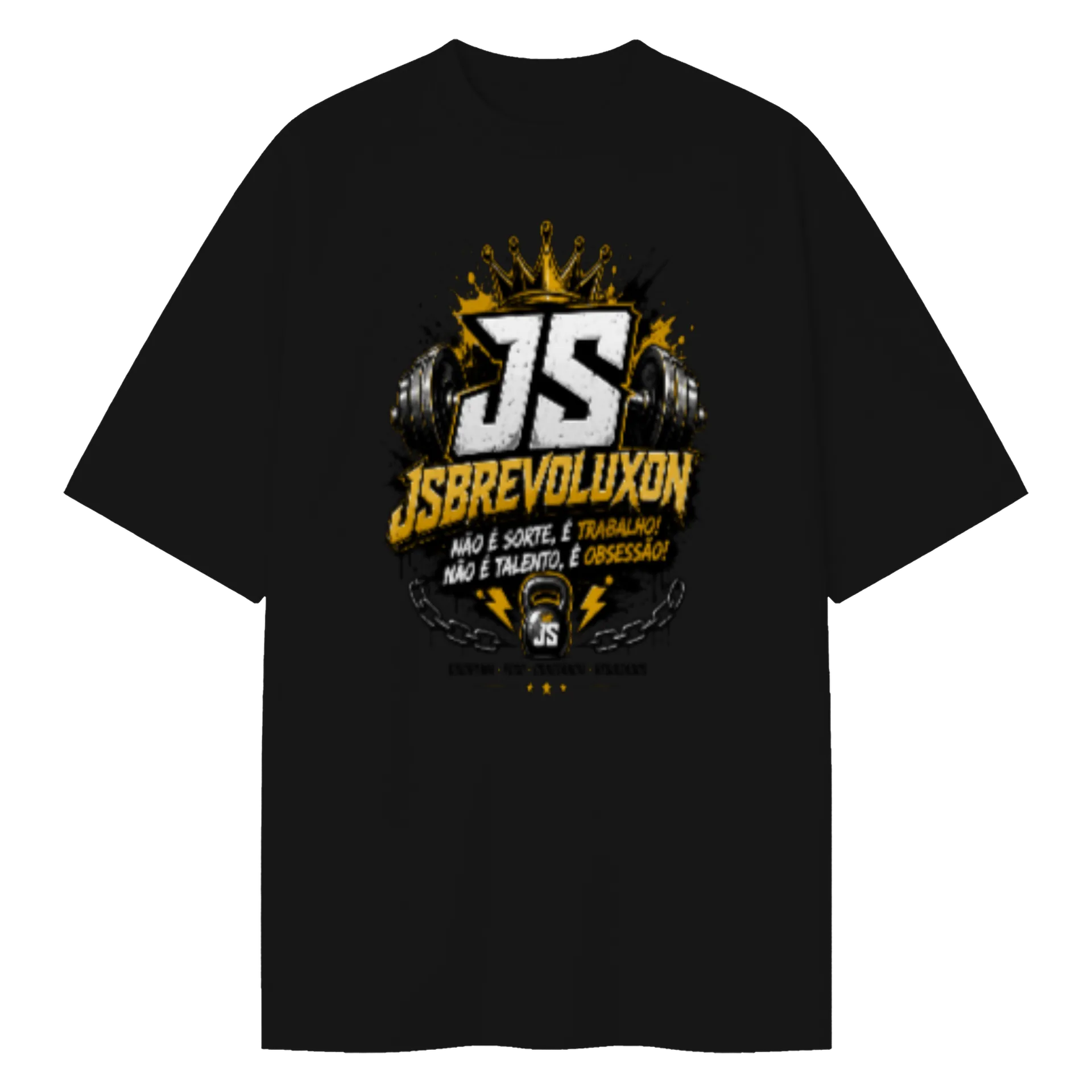 Camiseta Oversized jsbrevoluxon - Imagem 1