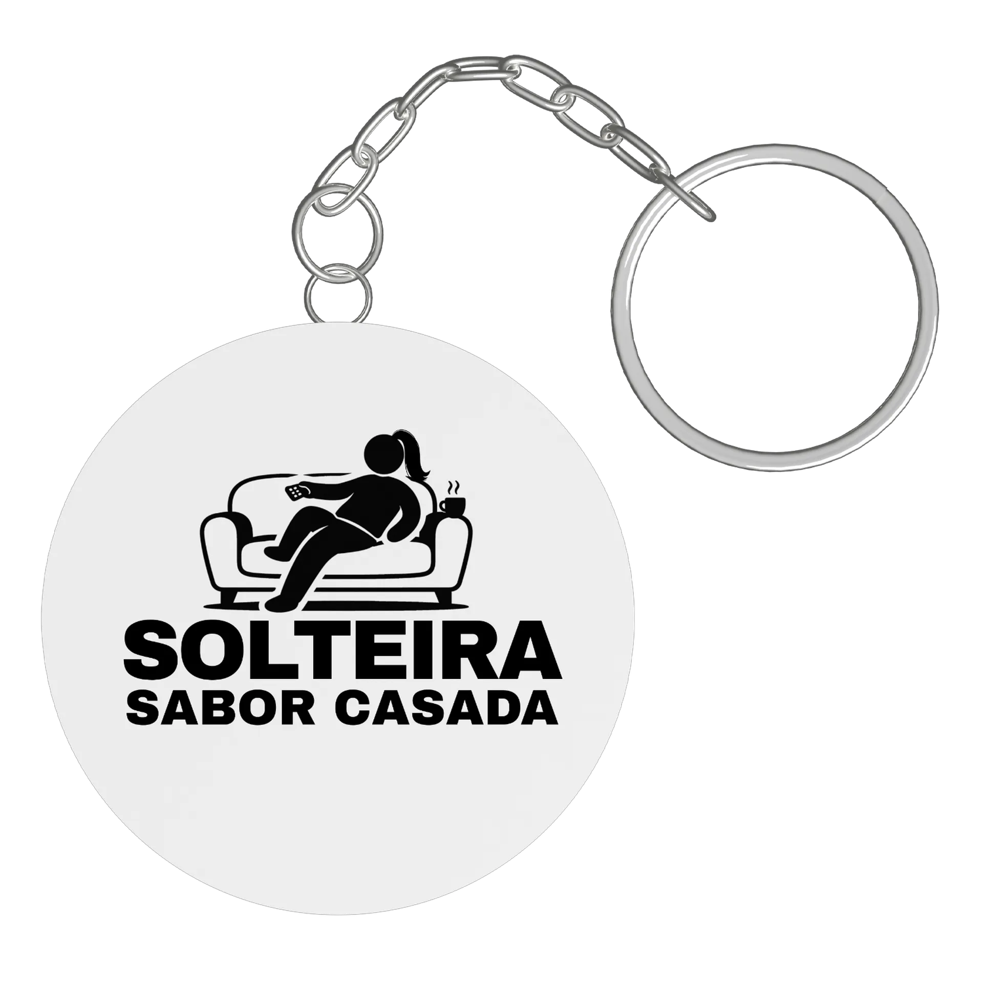 Chaveiro Solteira Sabor Casada - Imagem 3