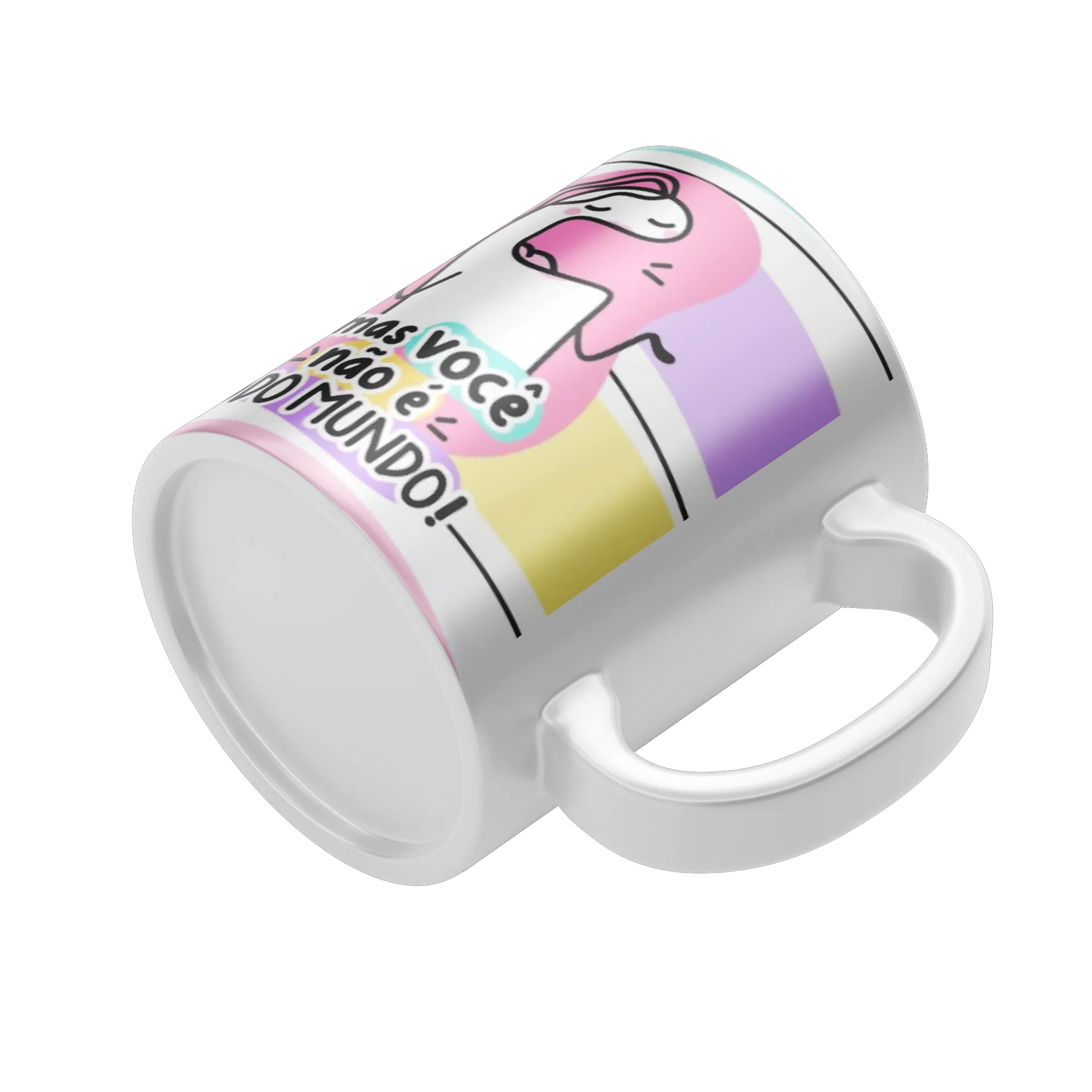 Caneca Porcelana Feliz Dia das Mães 325ml - Imagem 4