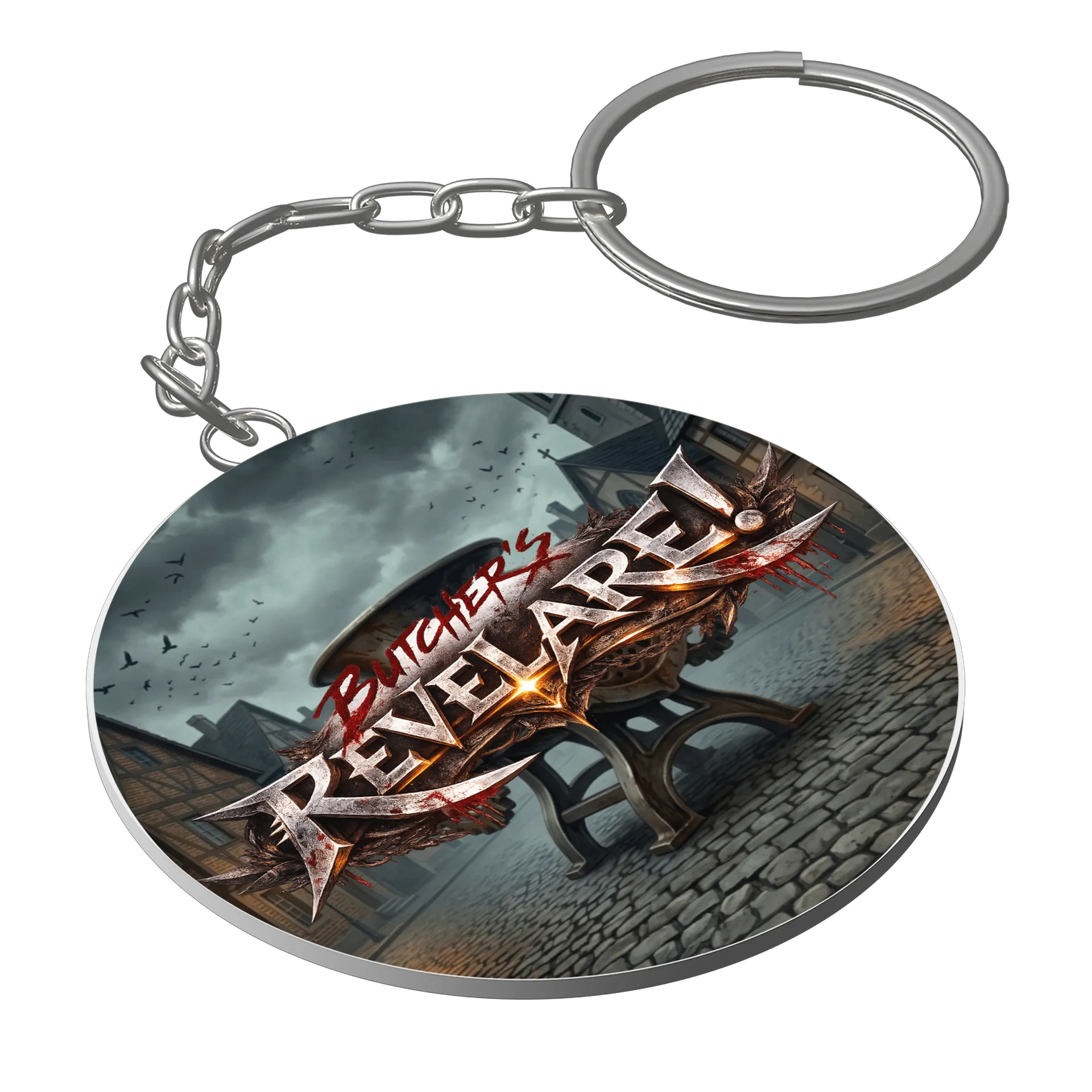 Chaveiro personalizado de Butchers REVELARE  — imagem 1 de 3