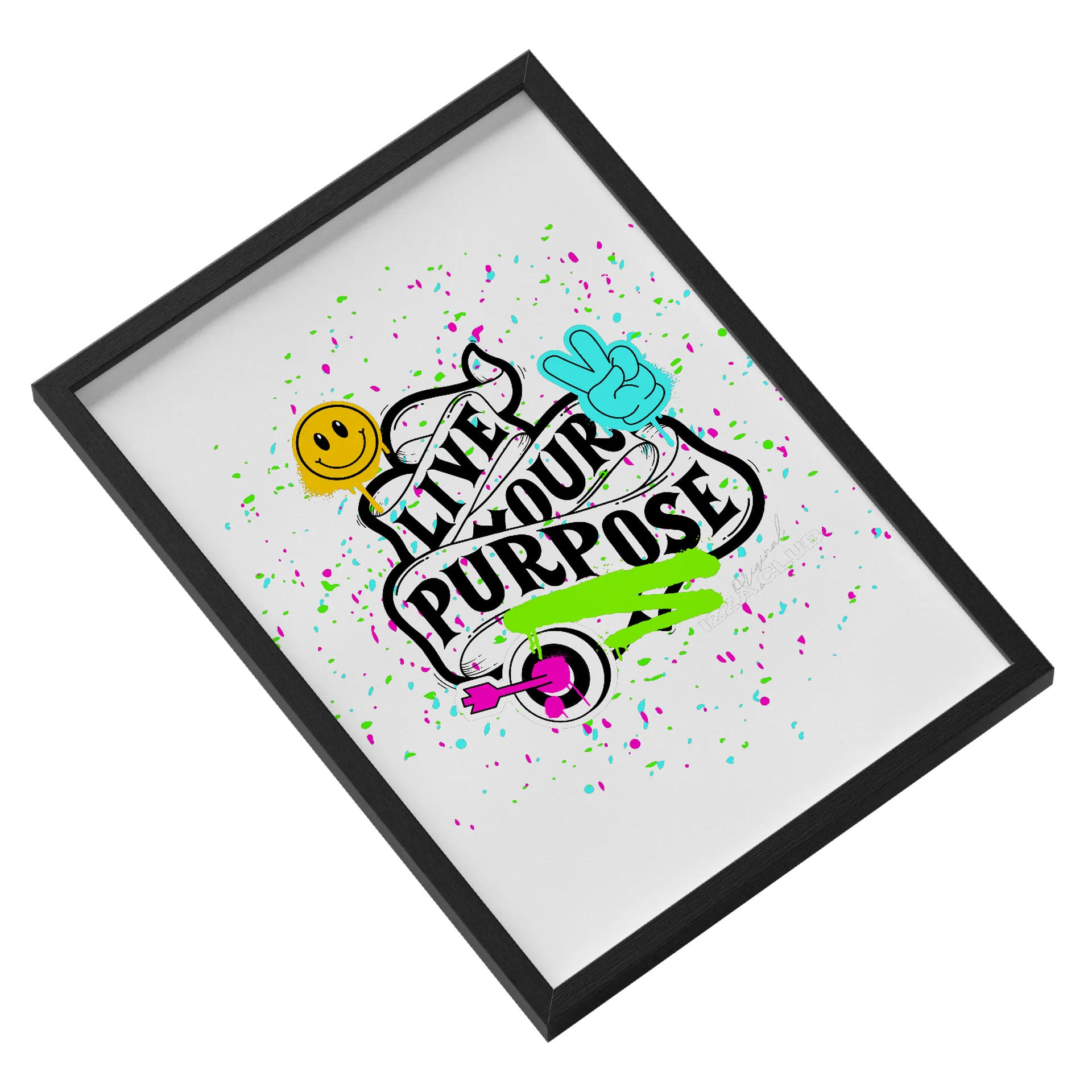 Quadro A3 personalizado de Izza Club