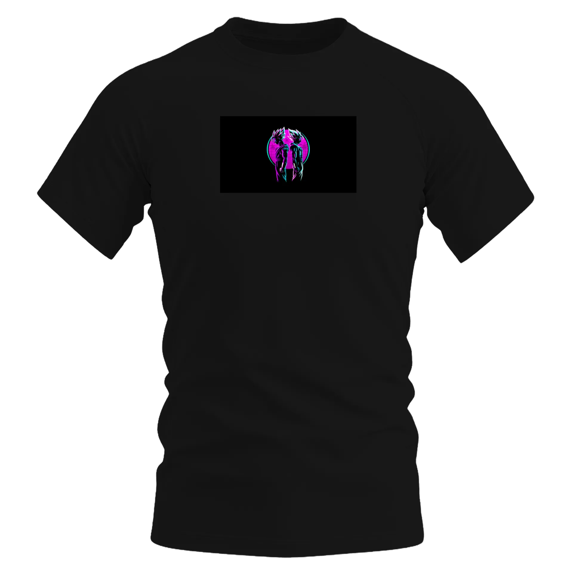 Camiseta Dry Fit Dragon Neon Retro 100% Polyester - Imagem 1