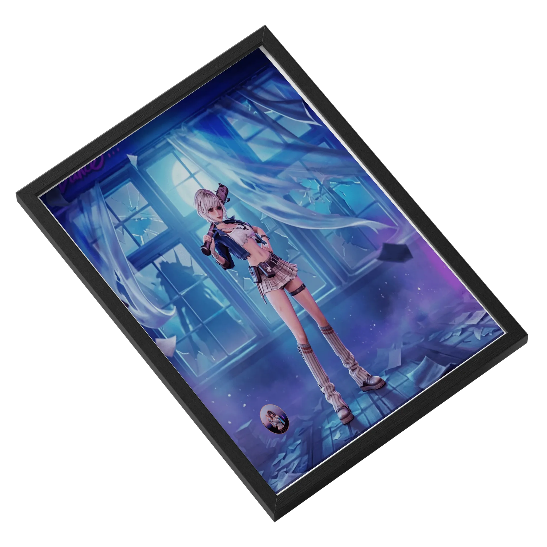 Quadro Personalizado MDF e Vidro A3 - Imagem 2