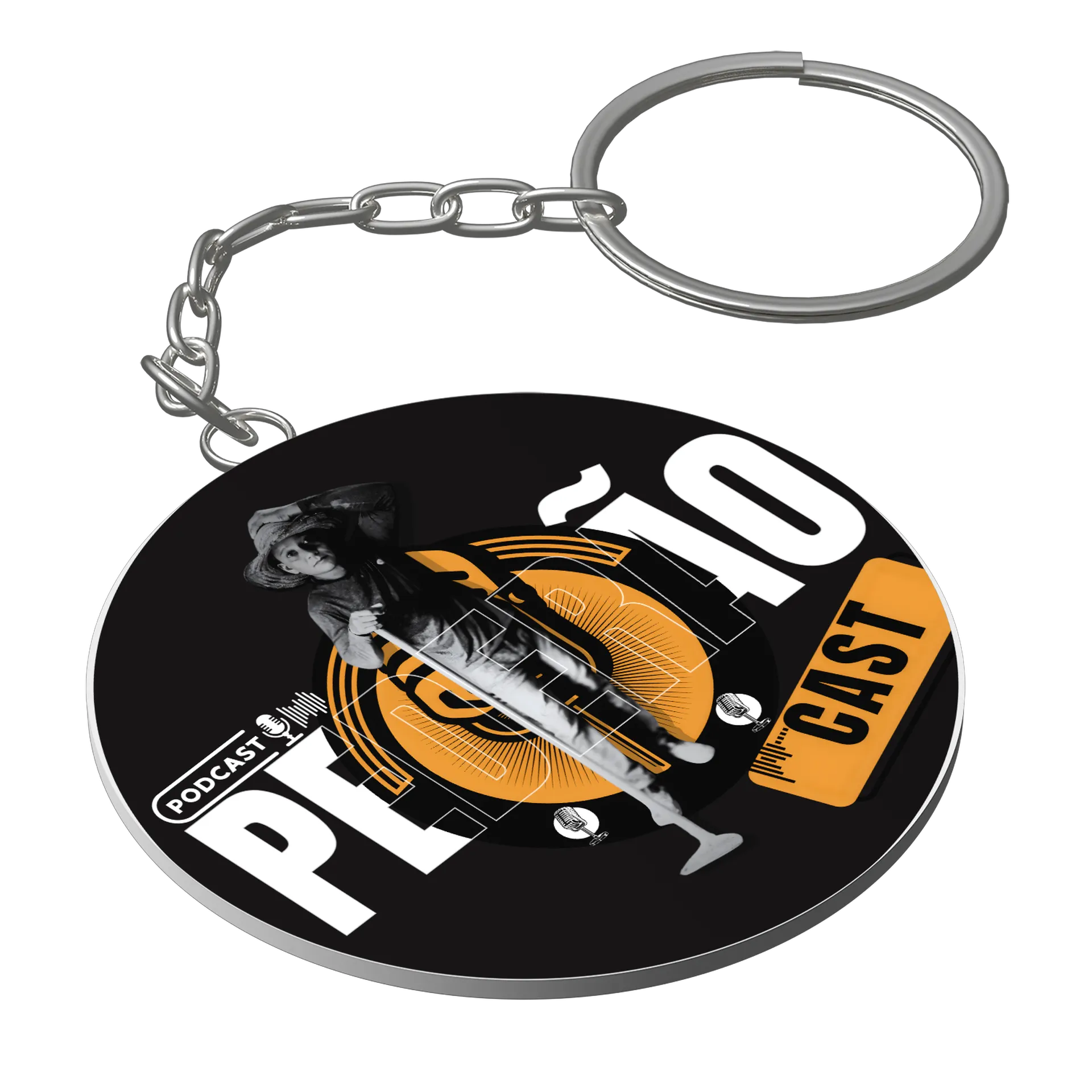 Chaveiro personalizado de Pederãocast — imagem 1 de 3