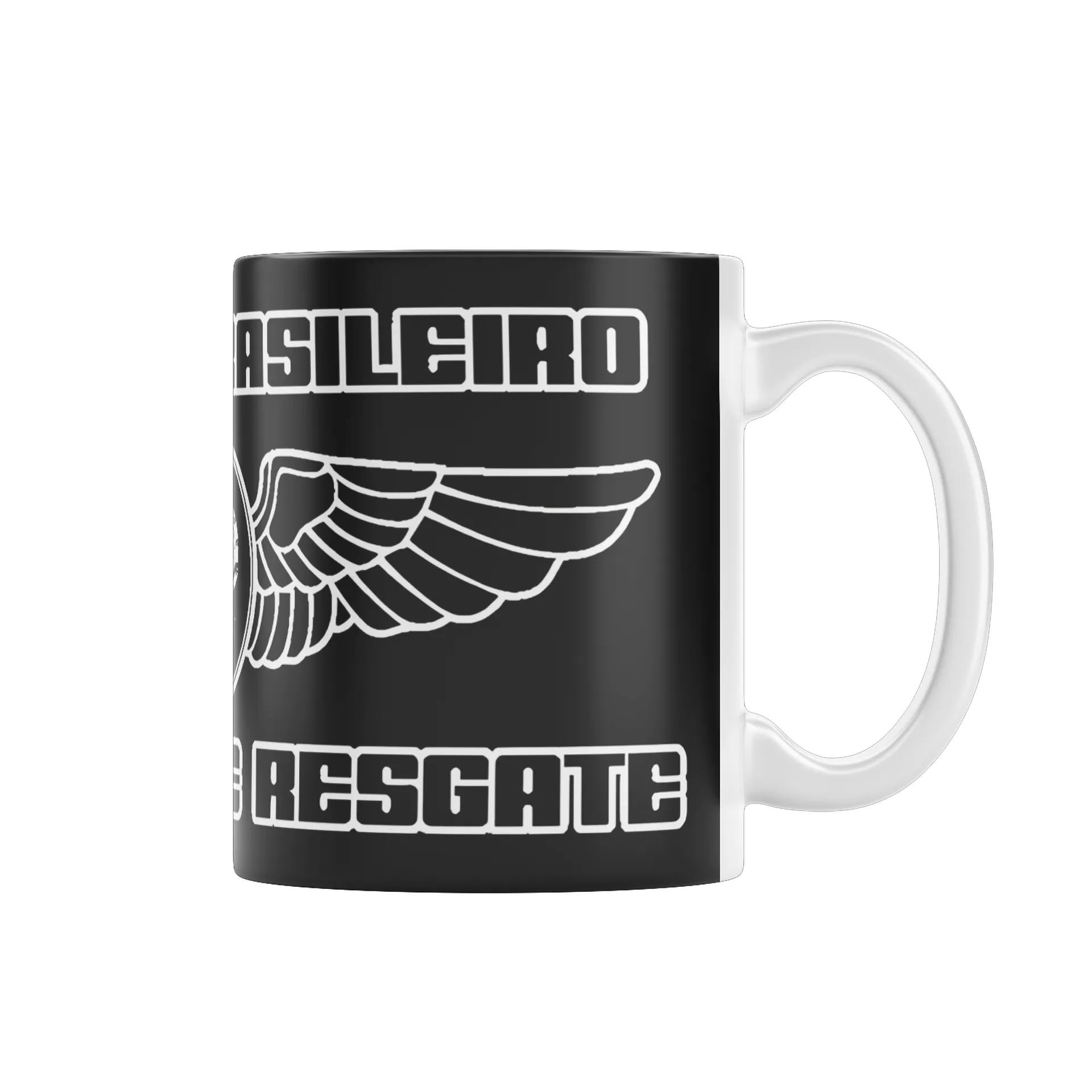 Caneca Estampa Tipográfica Exército Brasileiro Resgate 325ml - Imagem 1