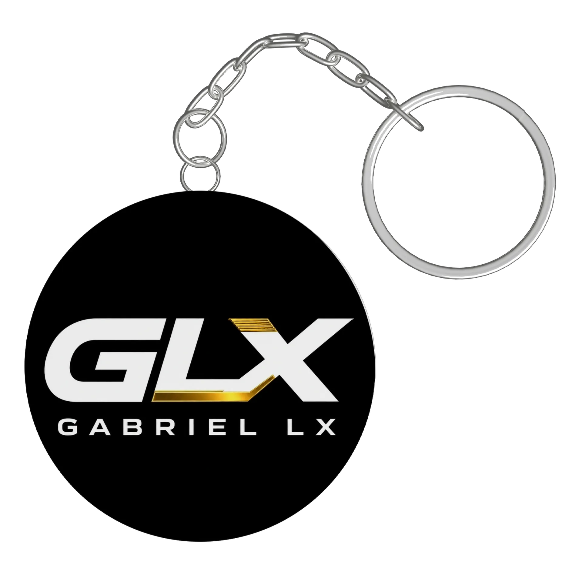 Chaveiro MDF Logotipo GLX Gabriel LX de GabrielRibeirodaluz