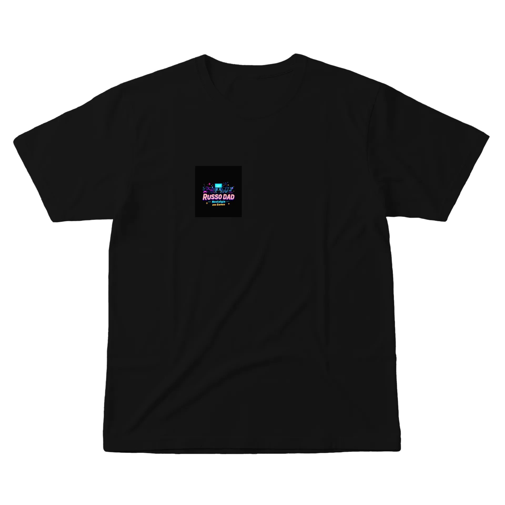 Camiseta Nostalgia em Games 100% Algodão - Imagem 1