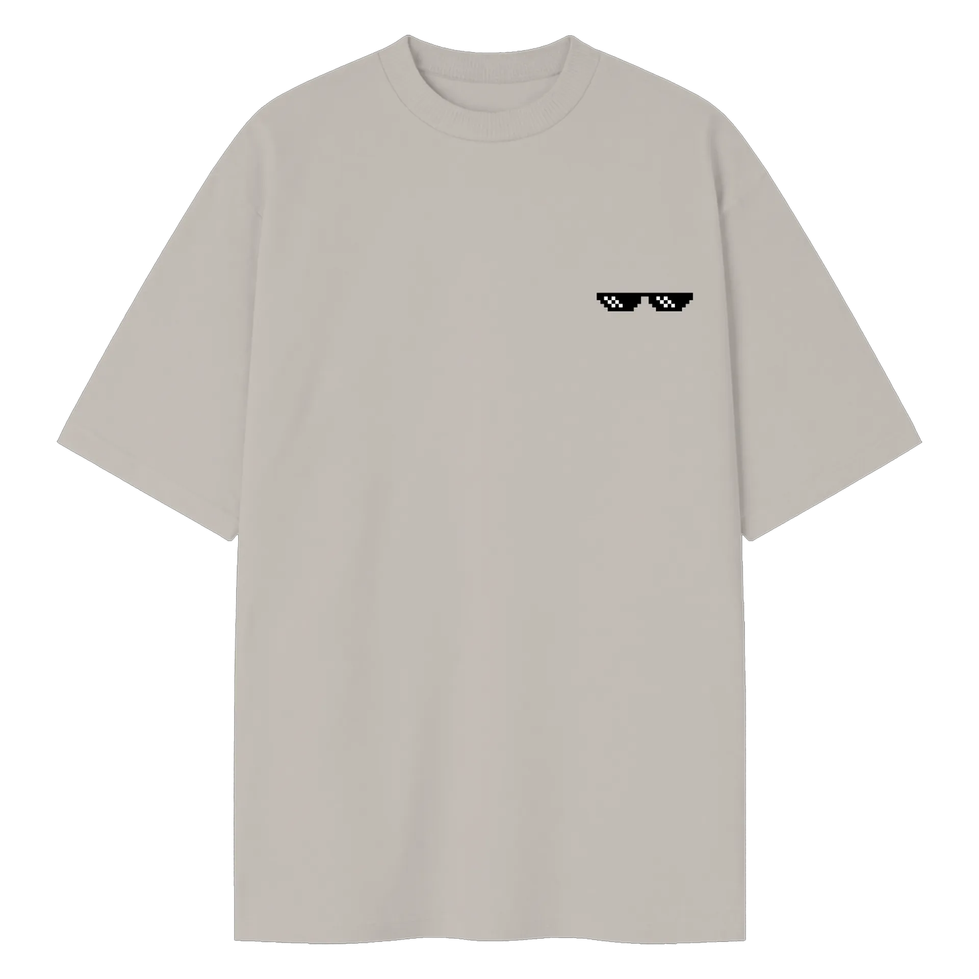 Camiseta Oversized Óculos Pixel - Imagem 1