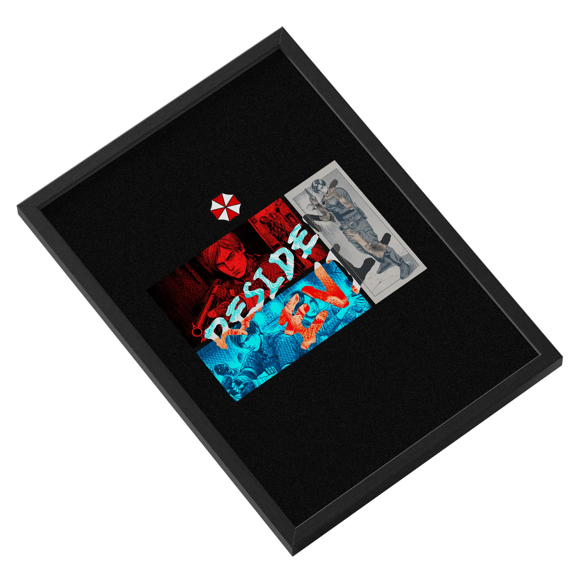 Quadro A3 Resident Evil - Imagem 2