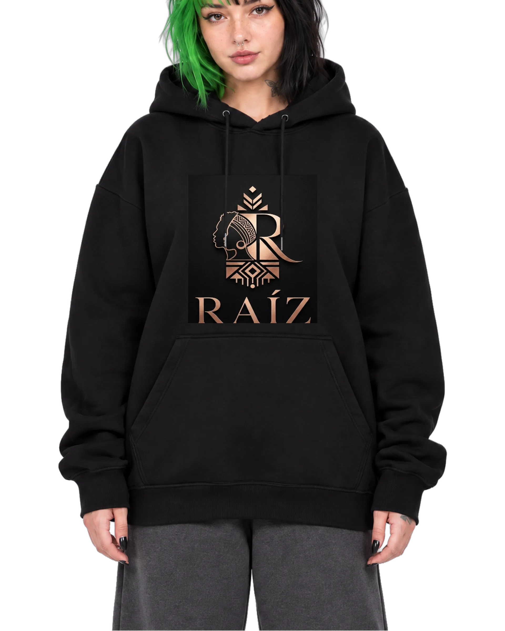 Blusa de moletom personalizada de raizvestelegado — imagem 1 de 6
