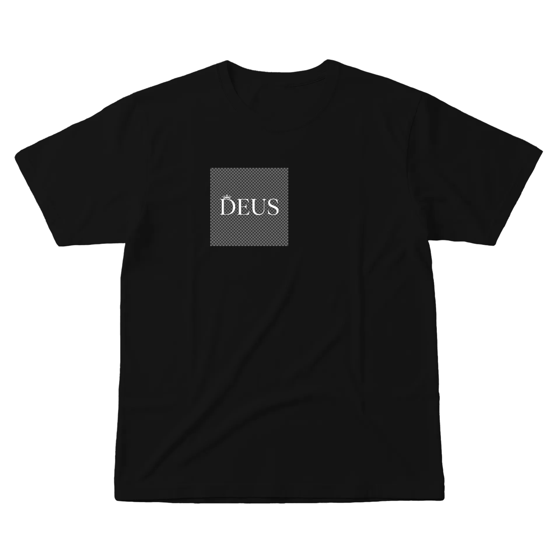 Camiseta unissex 100% algodão Deus - teu é o reino  - Imagem 1