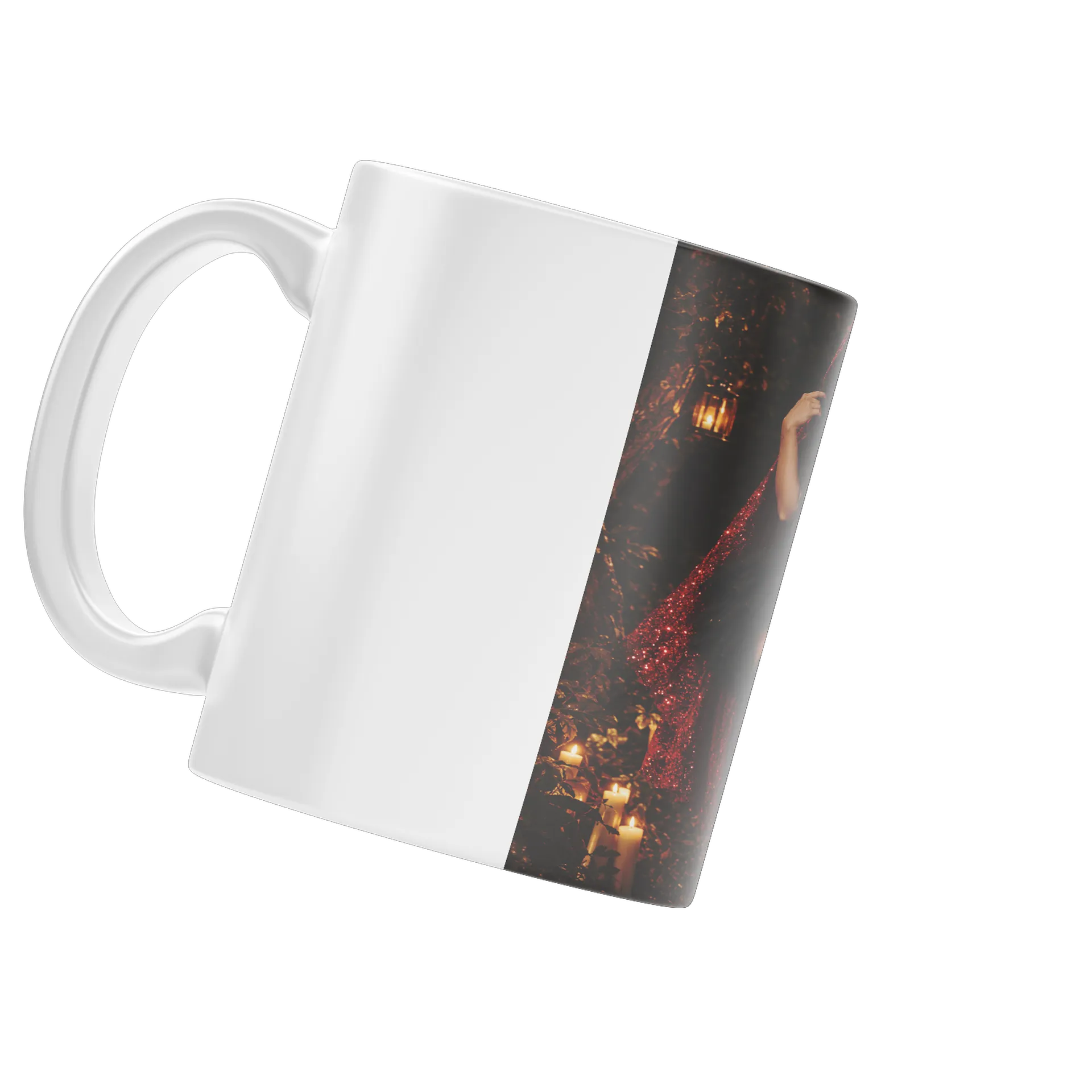 Caneca Mulher de Capa Vermelha em Floresta 325ml - Imagem 3