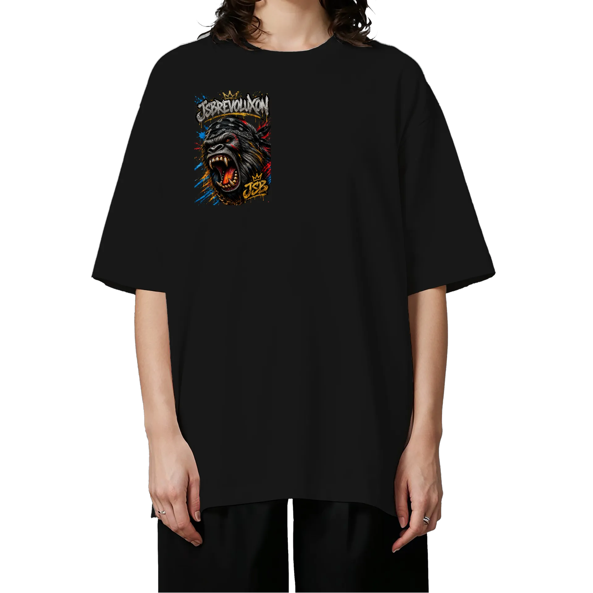 Camiseta jsbrevoluxon Oversized - Imagem 3