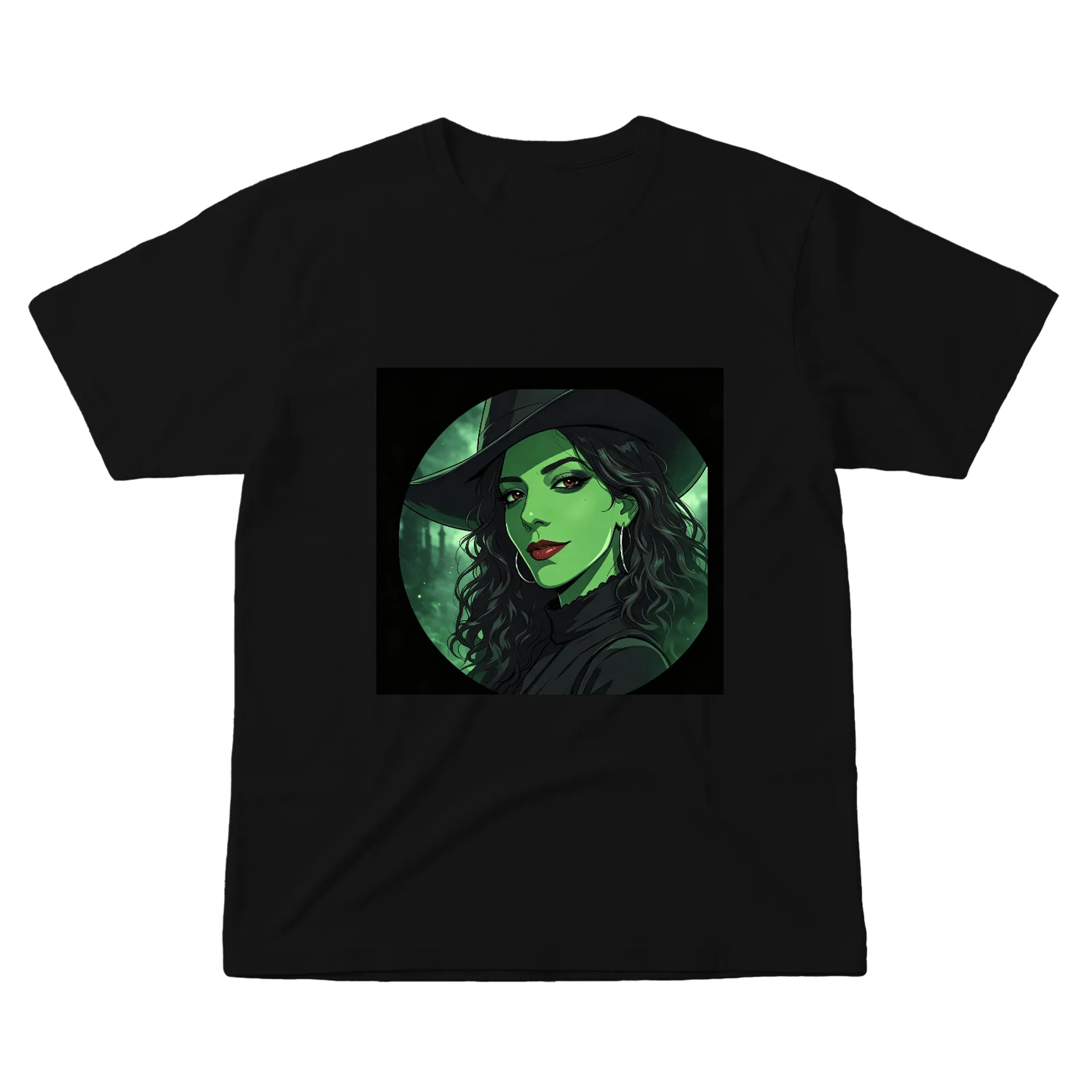 Camiseta Ilustração Fada Uva Verde 100% Algodão - Imagem 1
