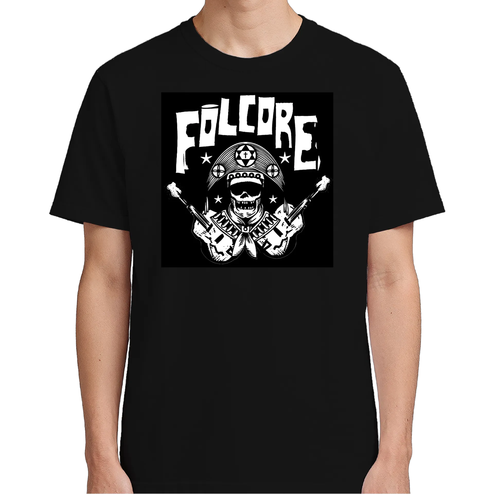 Camiseta Folcore logo de loja do Franklin — imagem 4 de 6