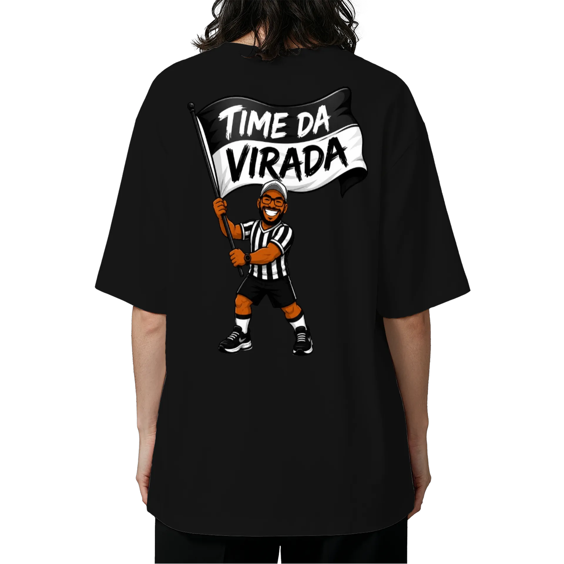Camiseta Oversized time da virada - Imagem 5