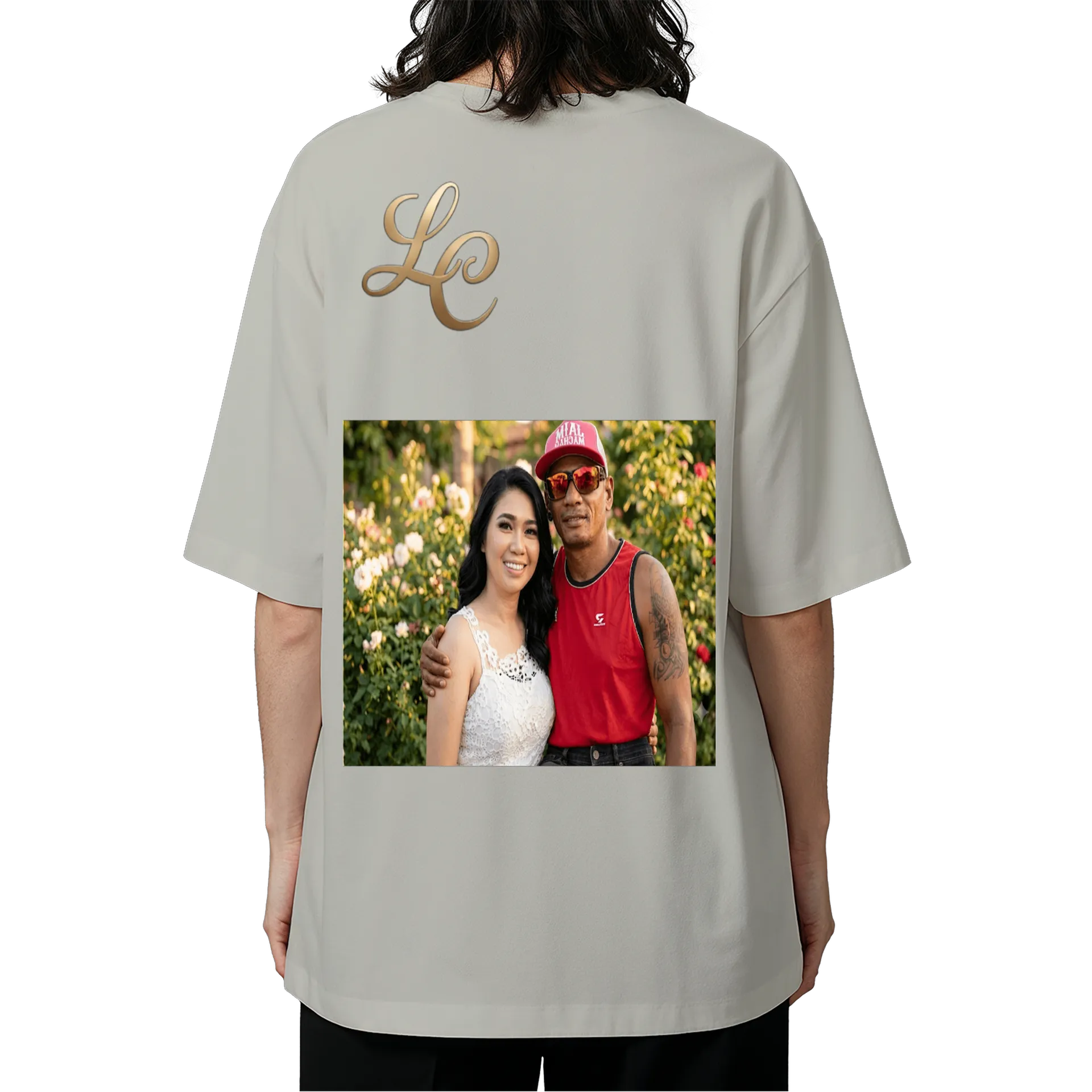 Camiseta Oversized Saara estampa personalizada estilo urbano - Imagem 5