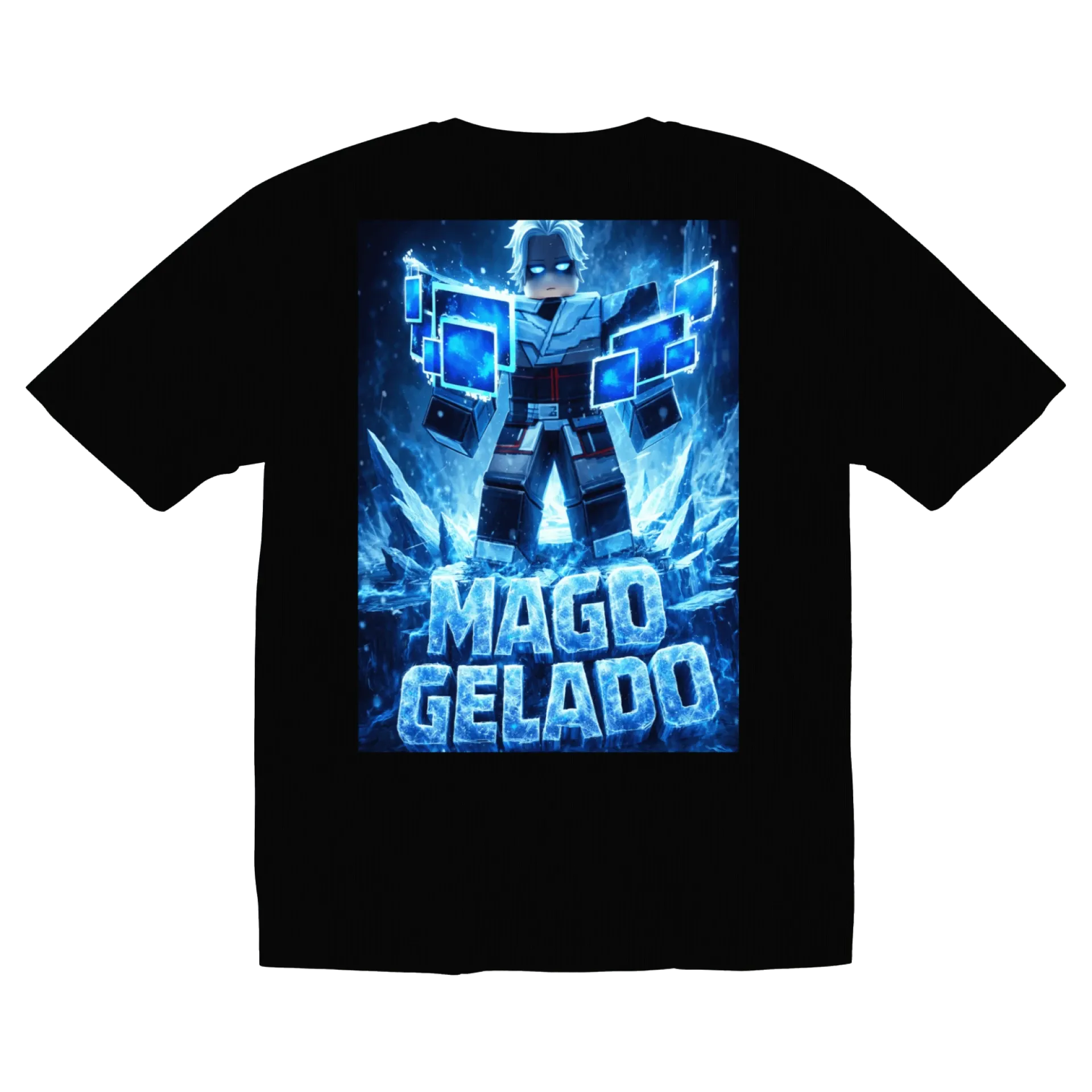 Camiseta personalizada do mago gelado - Imagem 4