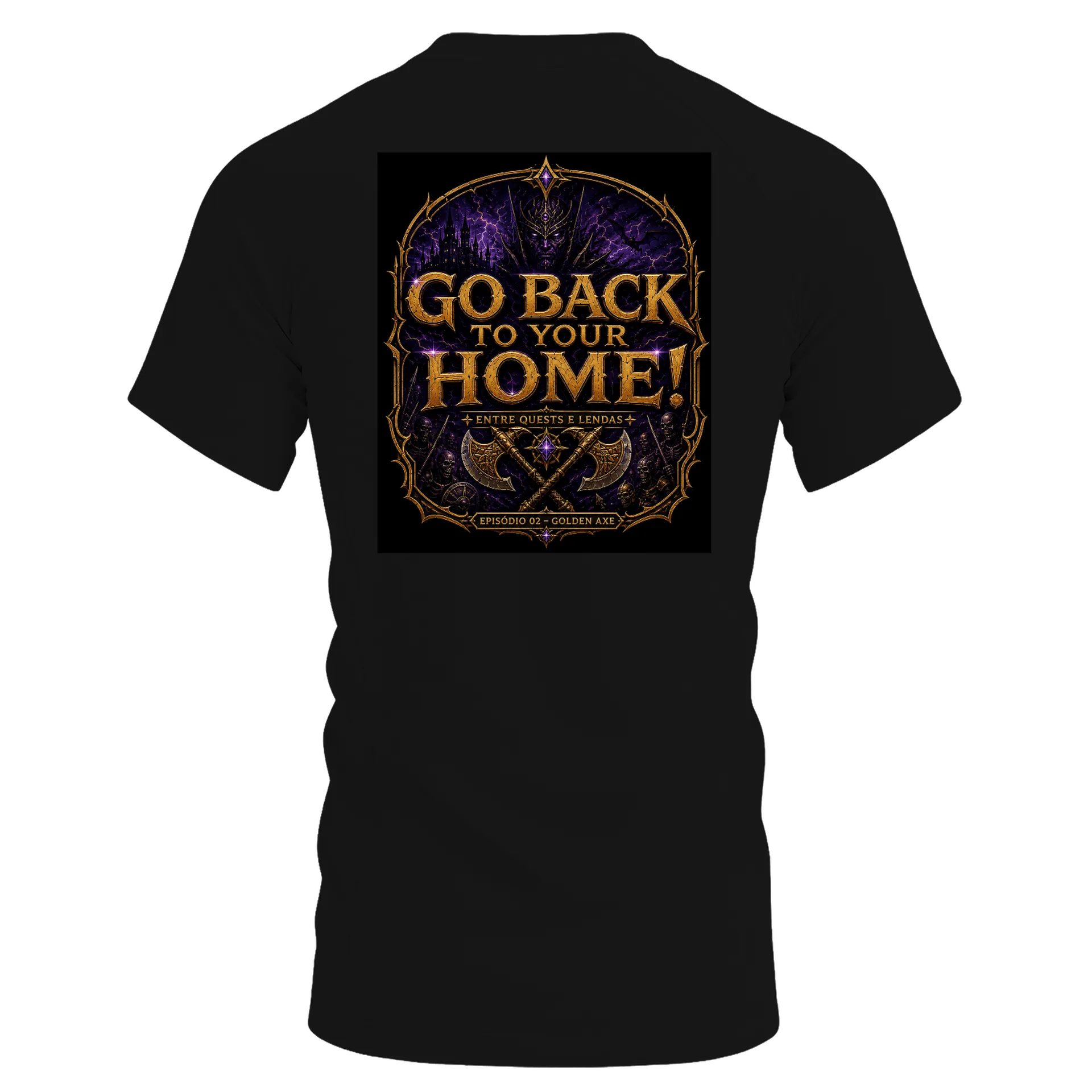 Camiseta Golden Axe – Entre Quests e Lendas | EP. 02 - Imagem 2