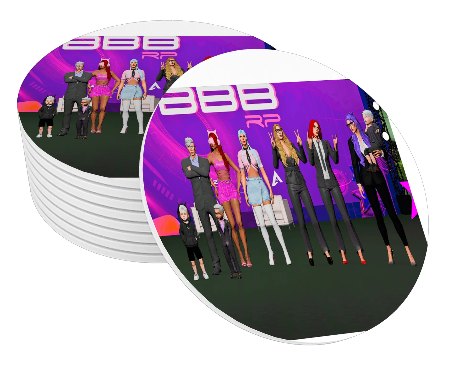 Porta-copos bbb rp - Imagem 1