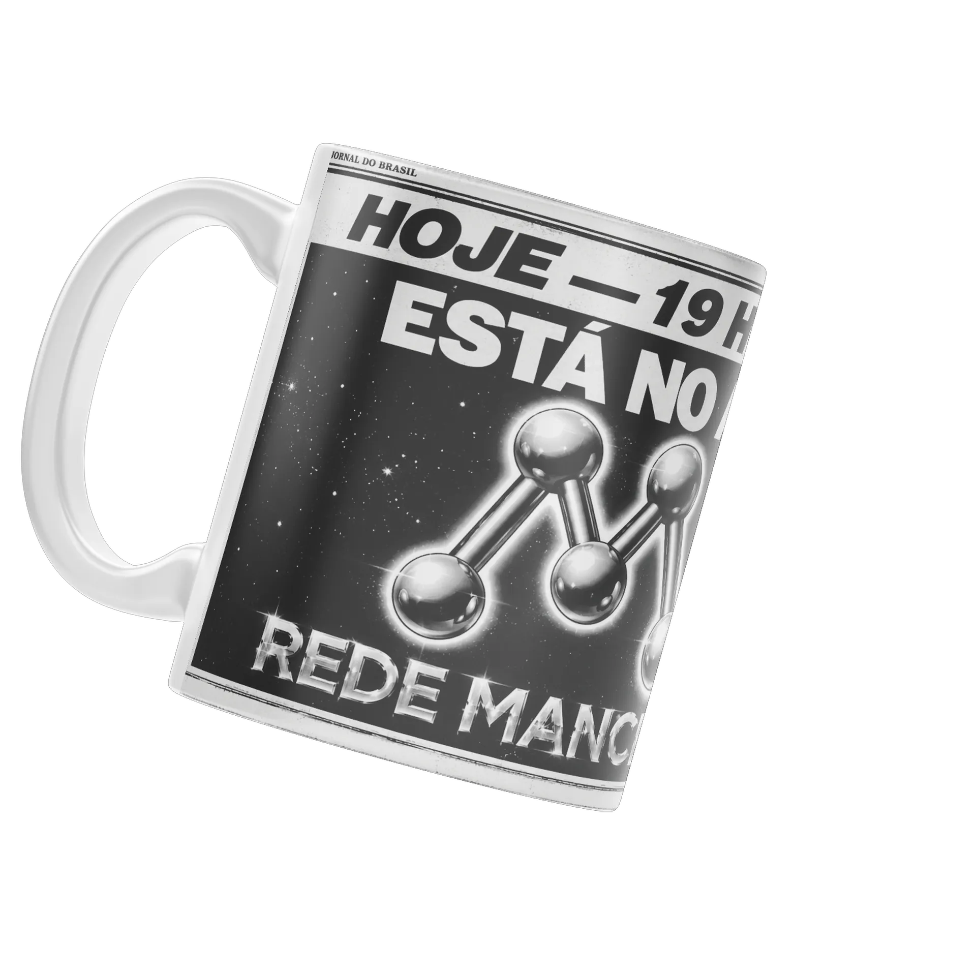Caneca Rede Manchete 2 | Somos Tokufans - Imagem 4
