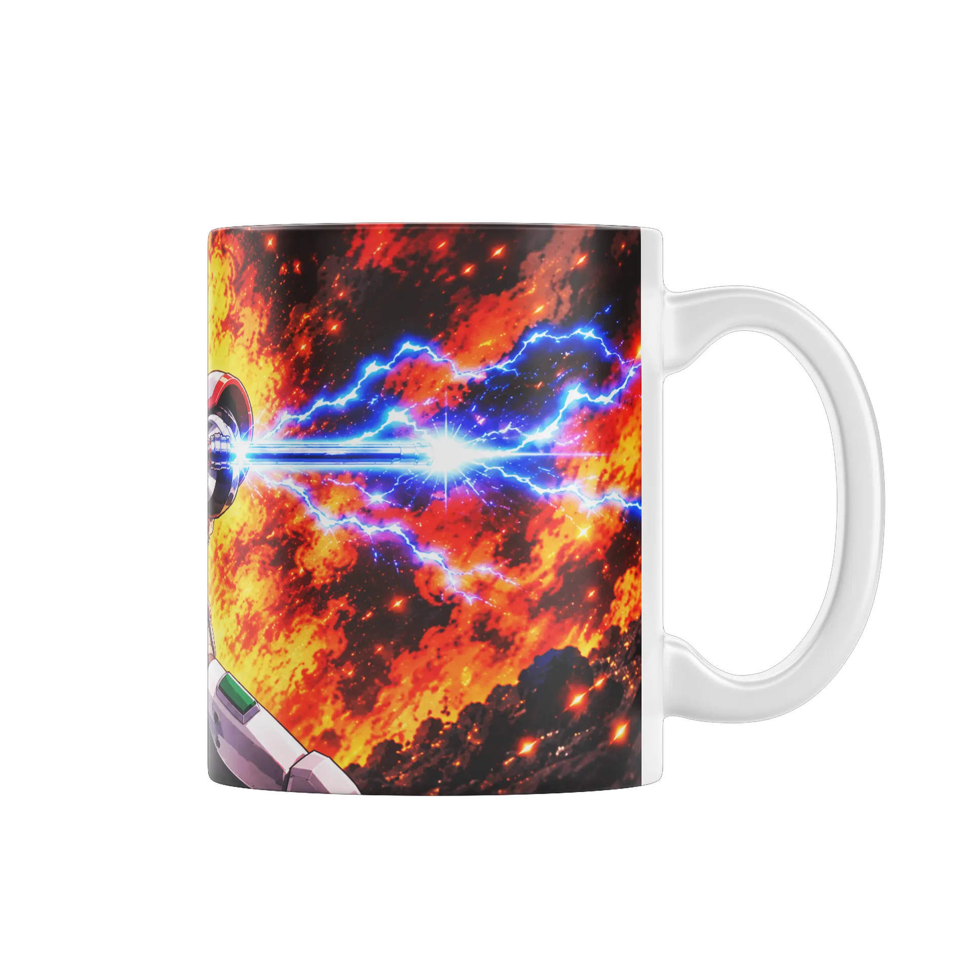 Caneca personalizada Gato Guerreiro do Tempo - Imagem 1
