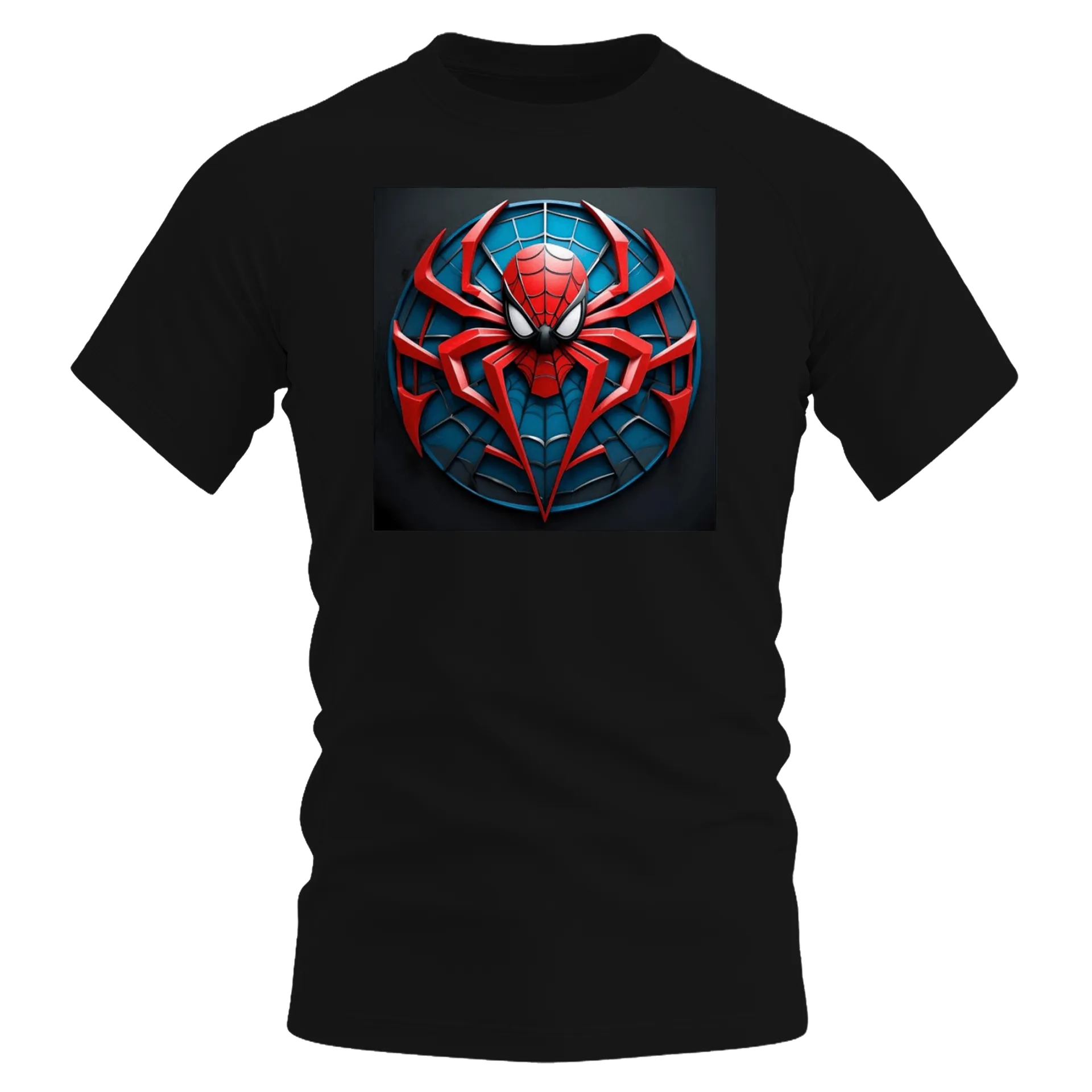 Camiseta Dry Fit Aranha Vermelha Estampa Personalizada - Imagem 1