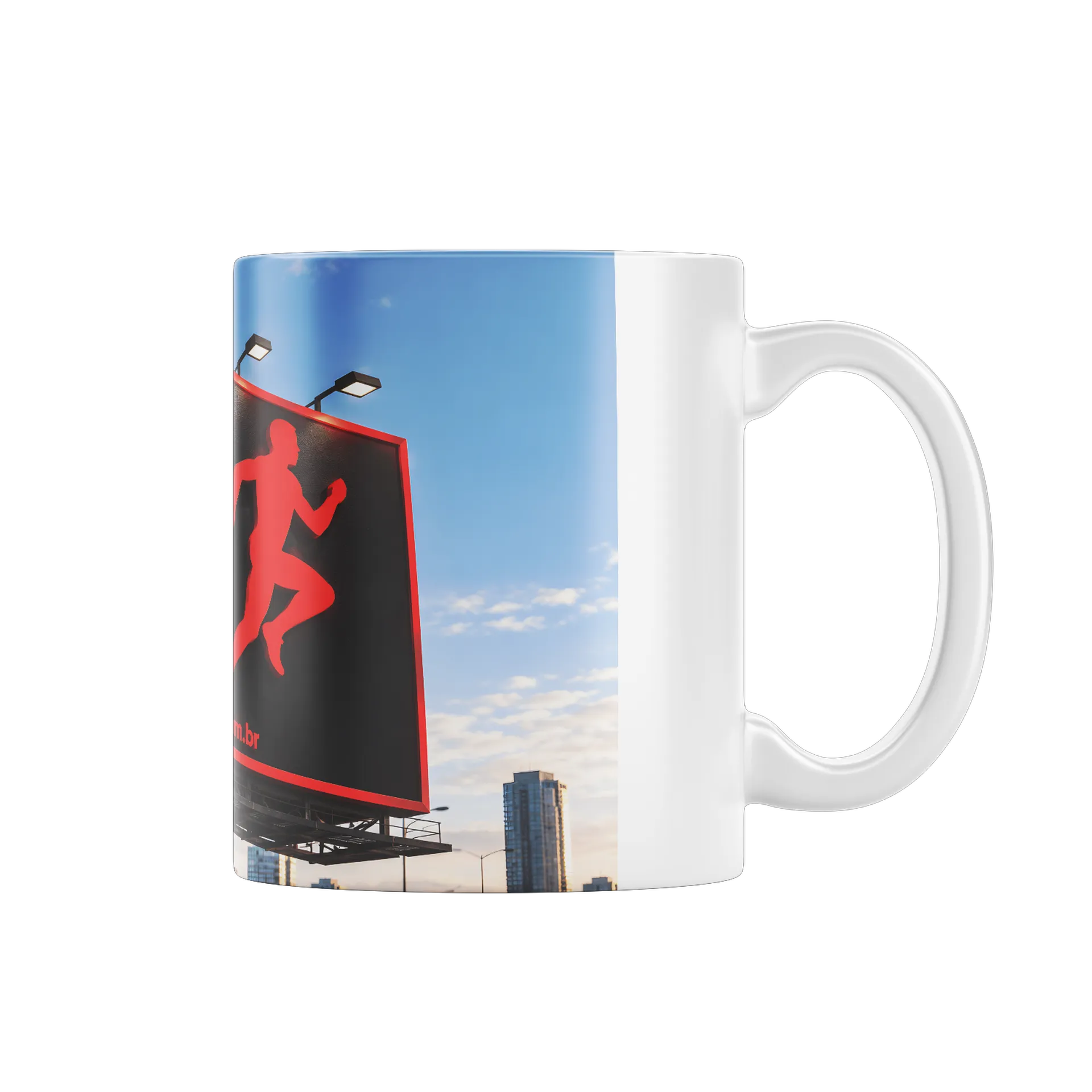 Caneca Porcelana  Run Rock MUSIC 325ml de RUN ROCK MUSIC — imagem 1 de 4