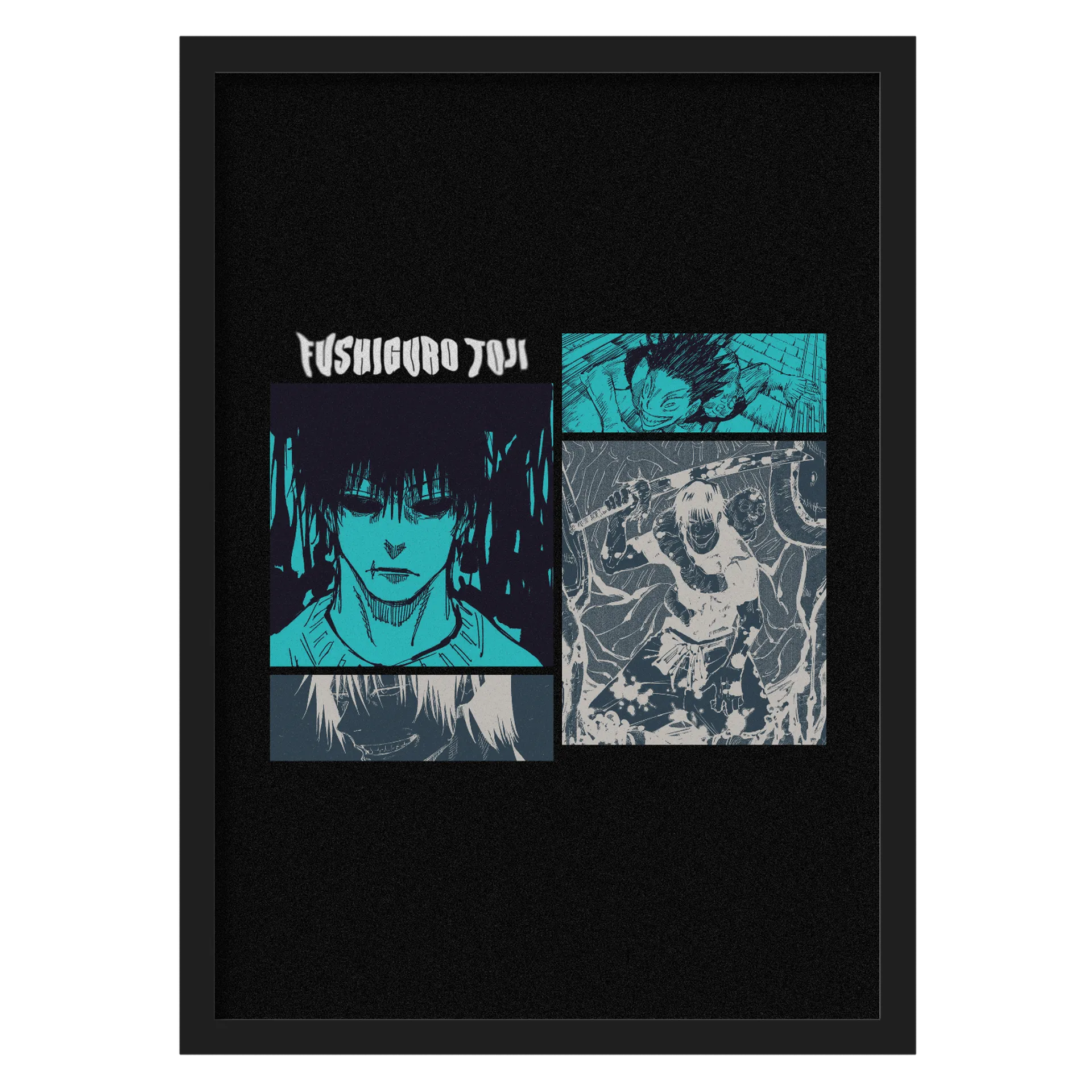 Quadro A3 Fushiguro Toji - Imagem 1