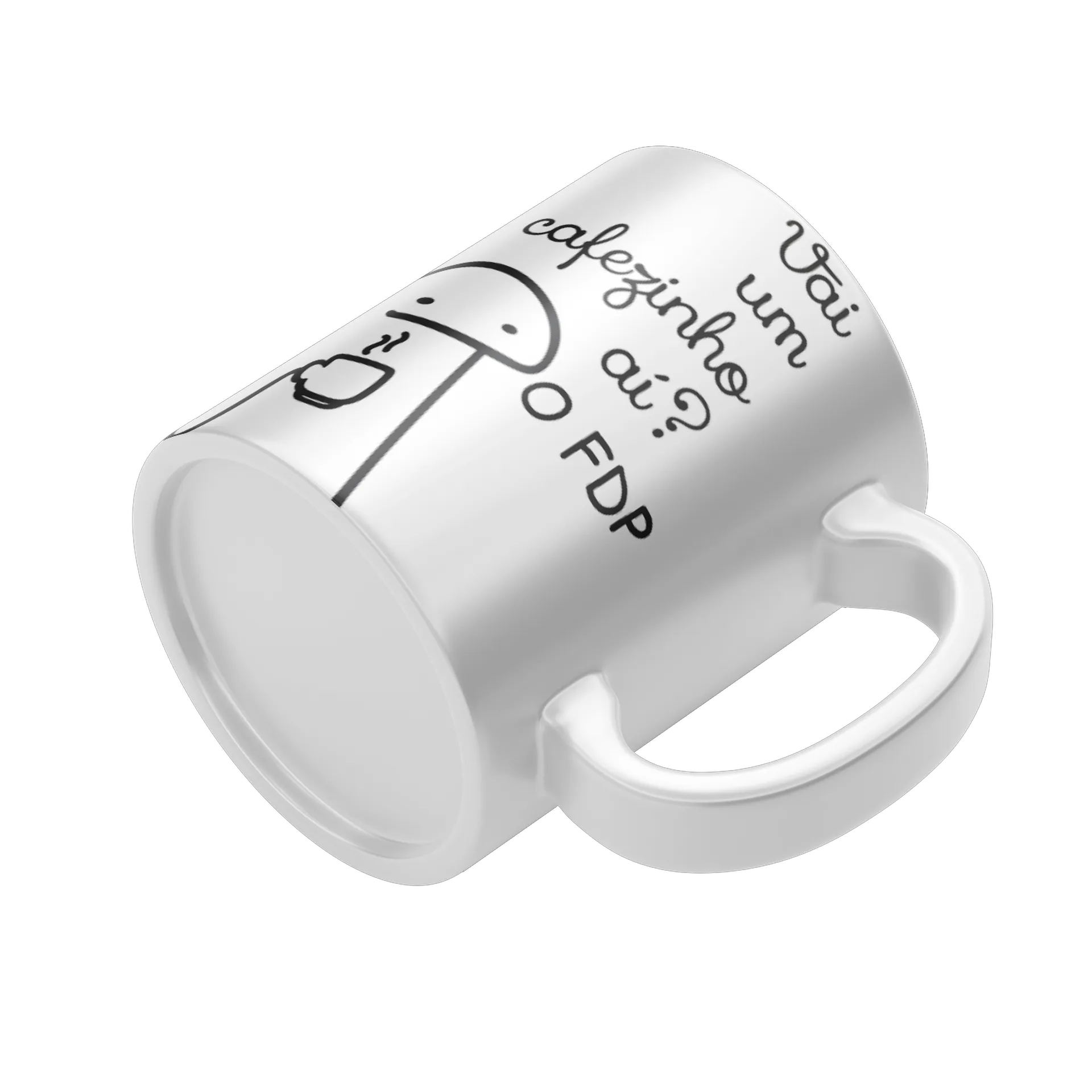 Caneca personalizada Cafe FDP de GGMarcio — imagem 4 de 4