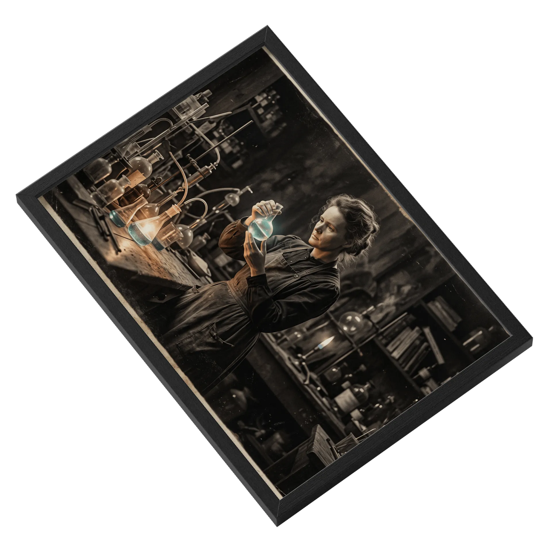 Quadro A3 Decorativo - Marie Curie - Imagem 2