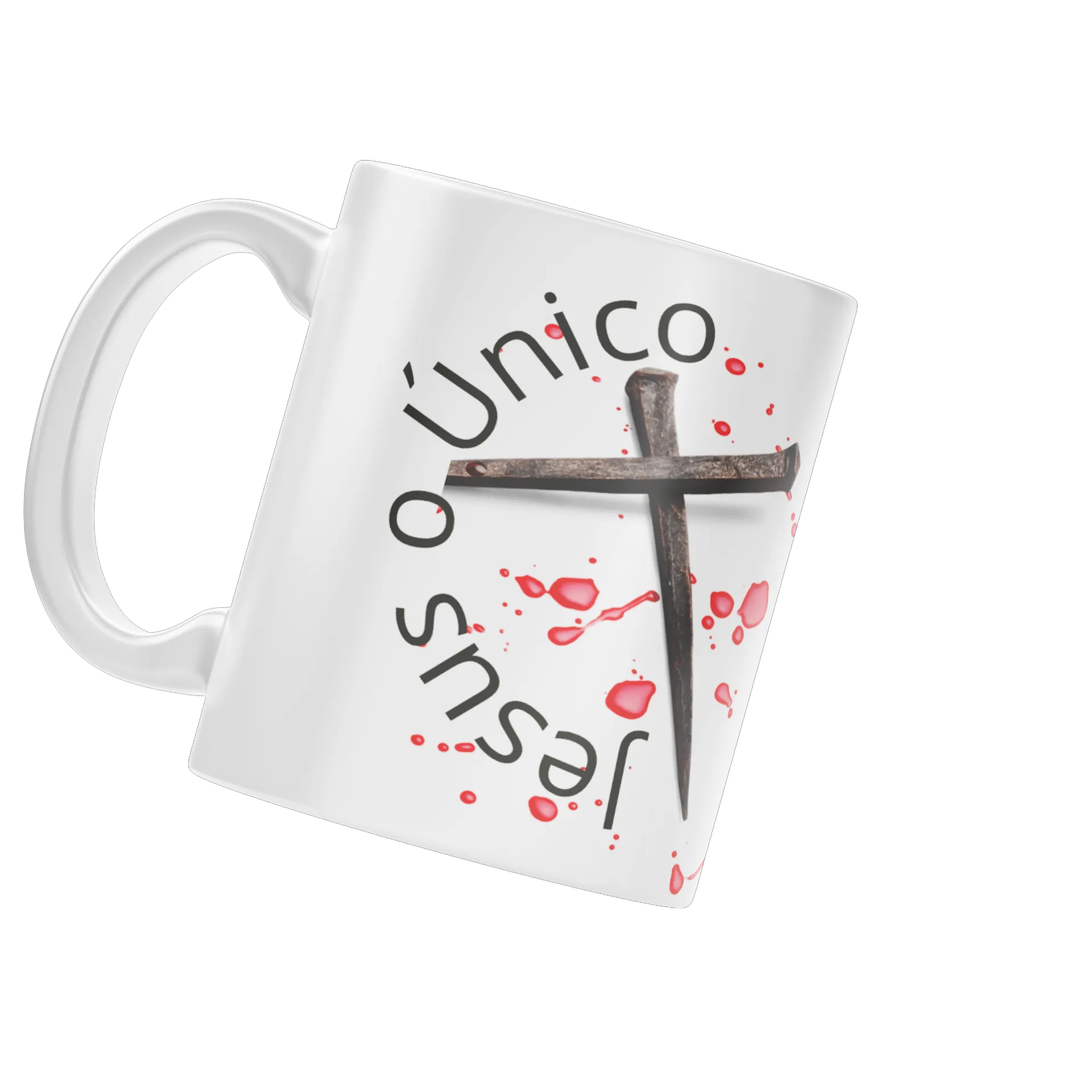 Caneca personalizada Jesus o Único - Imagem 3