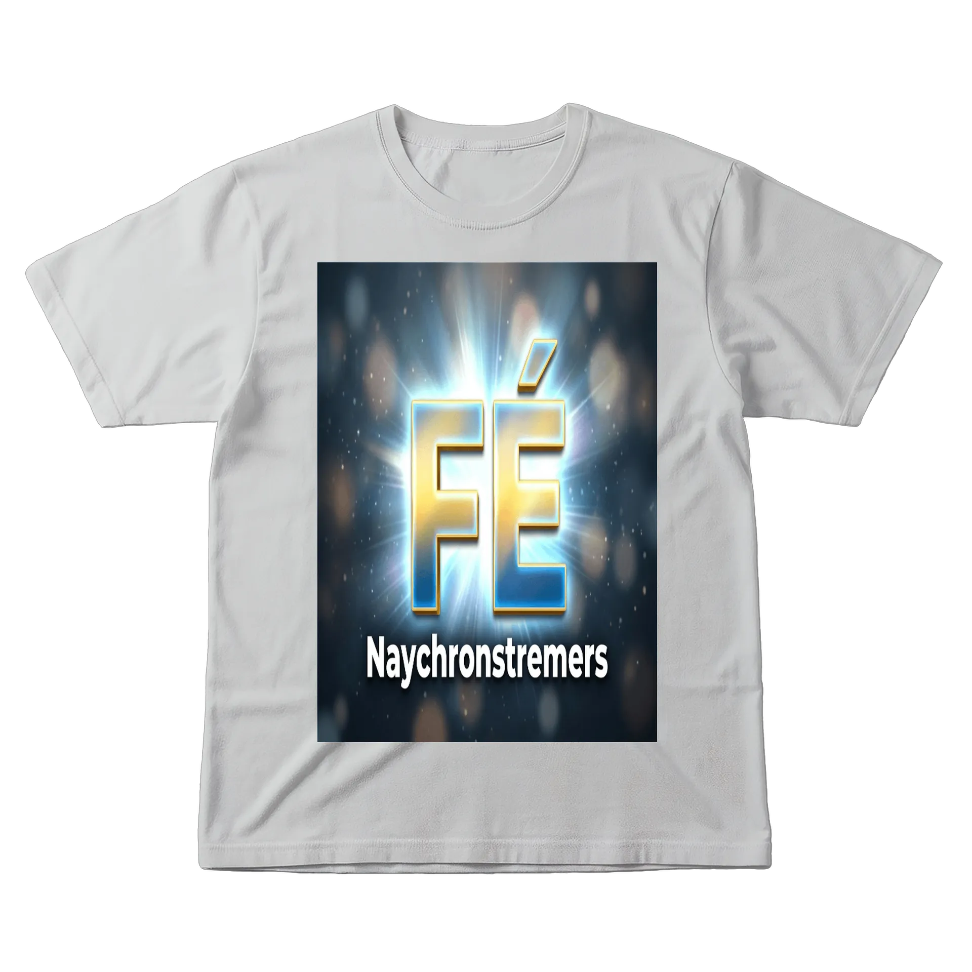 Camiseta Logo FE Naychronstreamers 100% Algodão - Imagem 1
