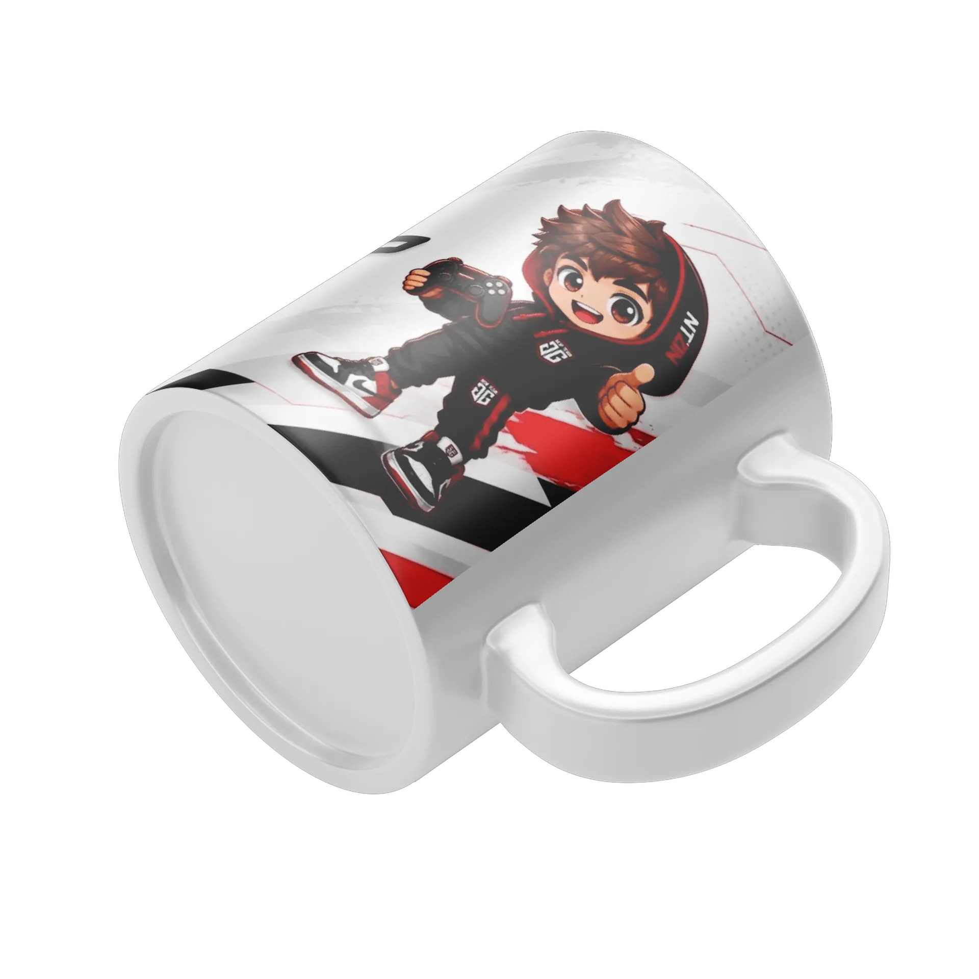 Caneca Porcelana New Team 01 NT Shop 325ml - Imagem 5