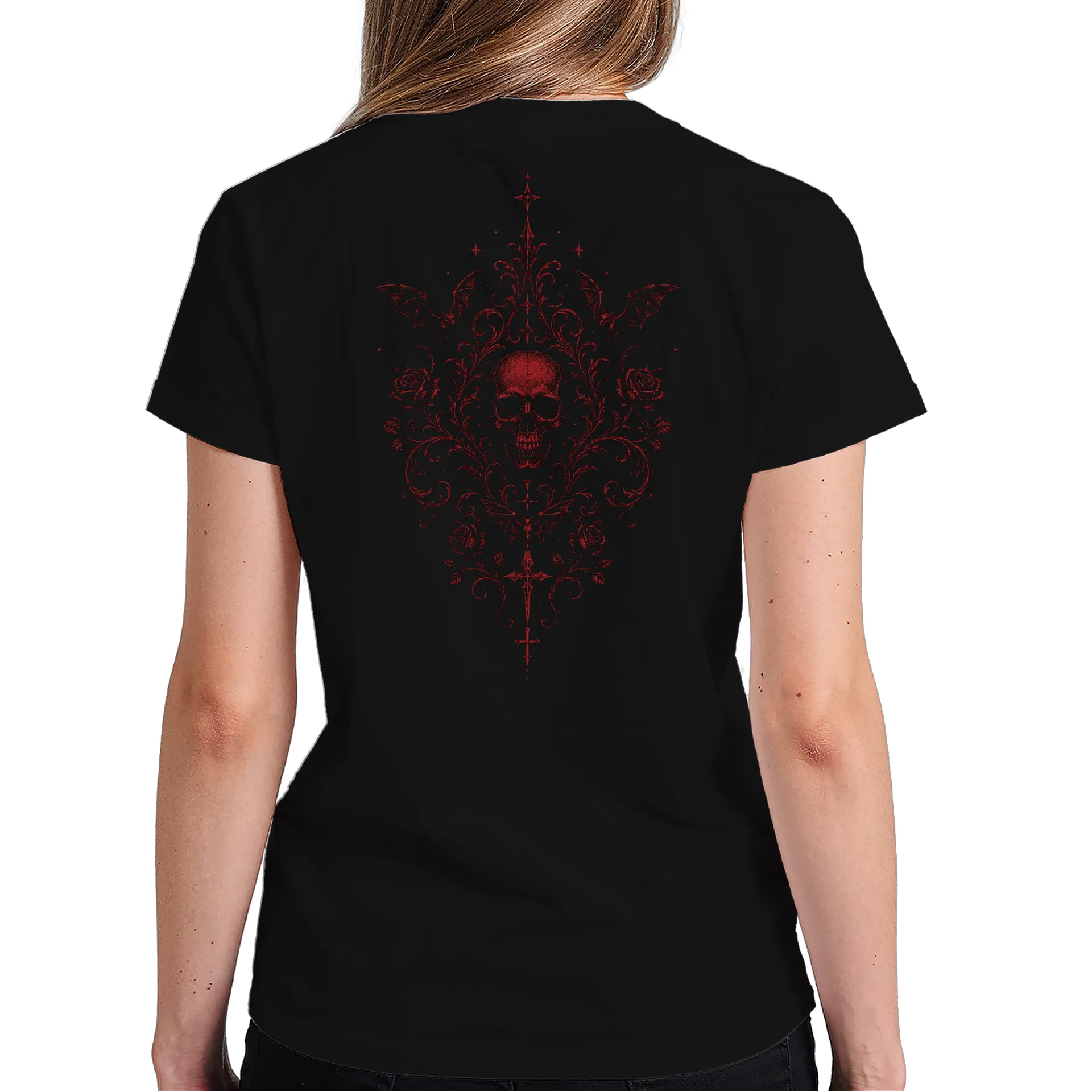 Camiseta Dark Skull de Abby — imagem 5 de 6