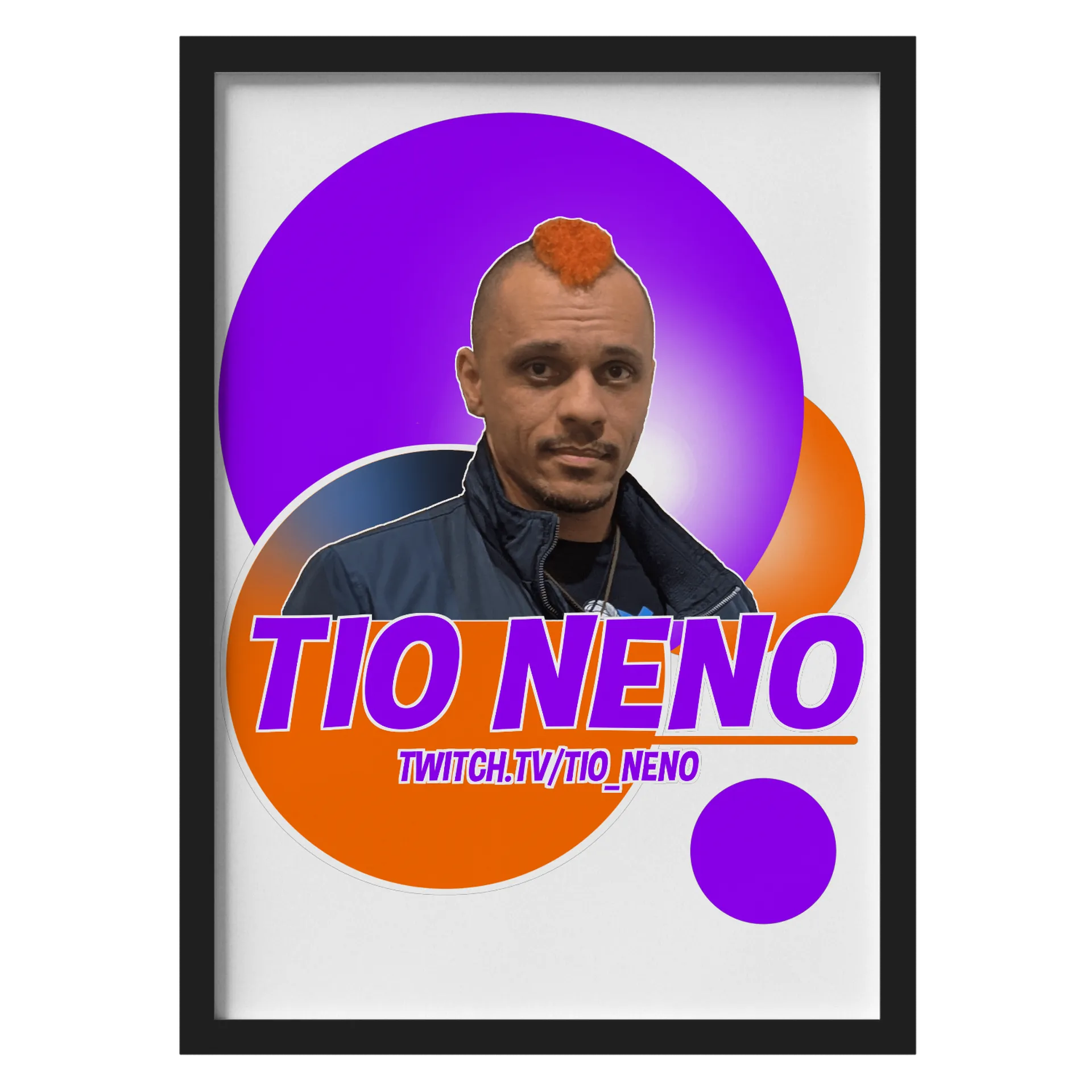 Quadro A3 Tio Neno Twitch de Tio Neno — imagem 1 de 3