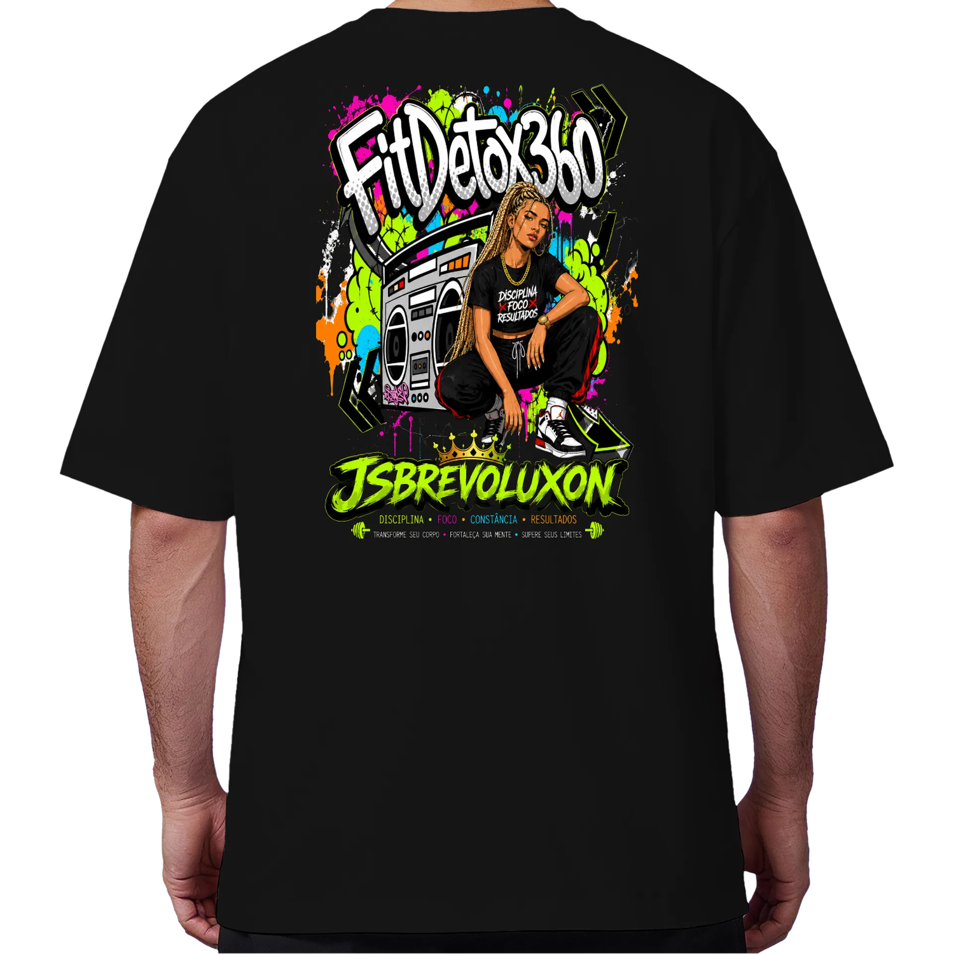 Camiseta Oversized JSB Signature Tee - Imagem 6