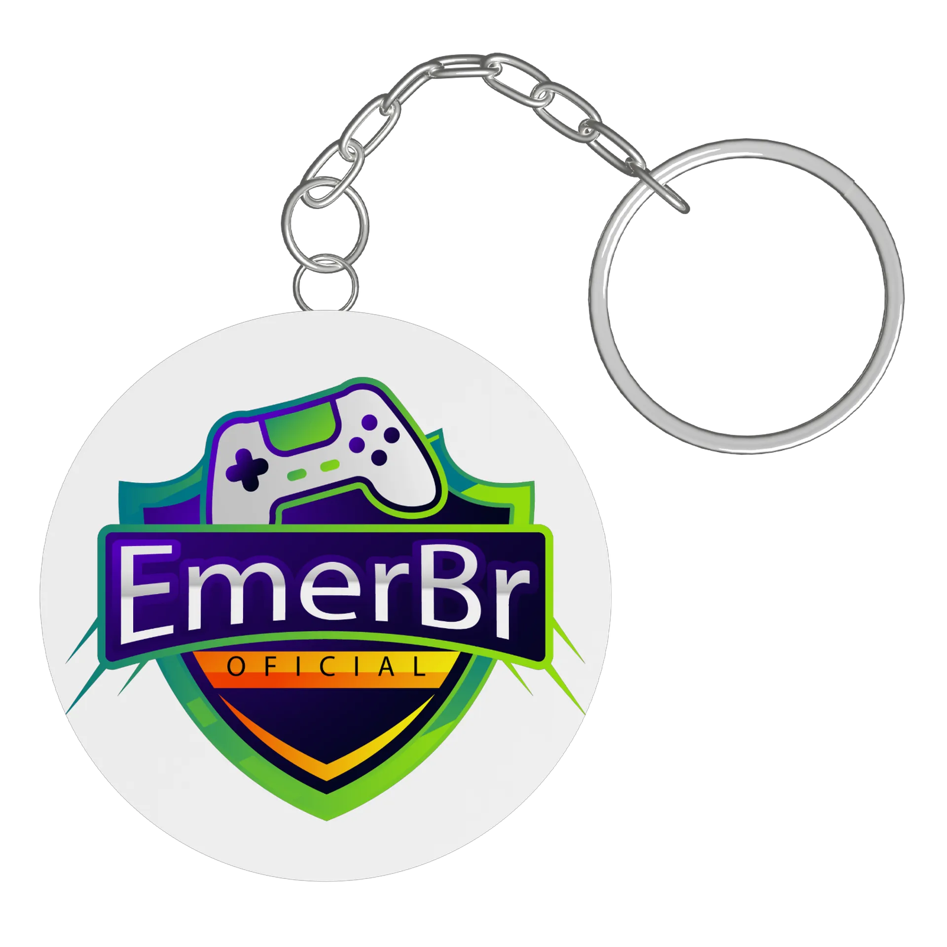 Chaveiro personalizado do Canal de Emerson