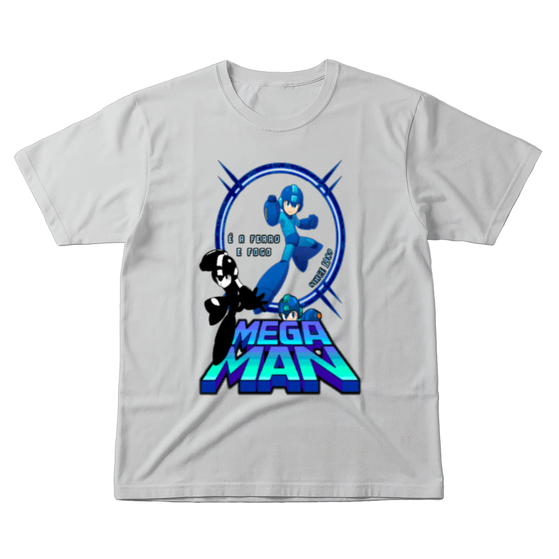 Camiseta (unissex) Megaman - Imagem 1