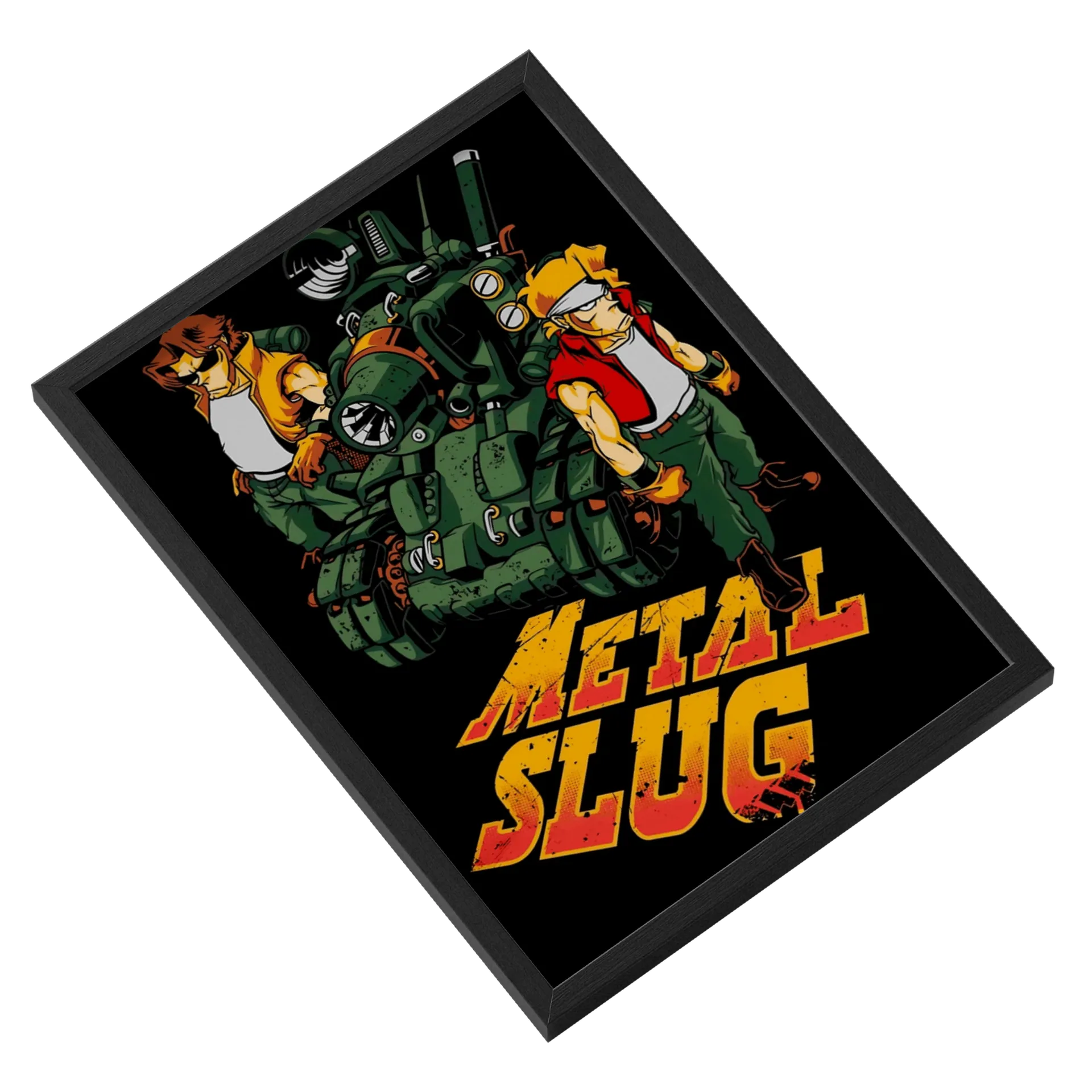 Quadro A3 Com Vidro - METAL SLUG - Imagem 2
