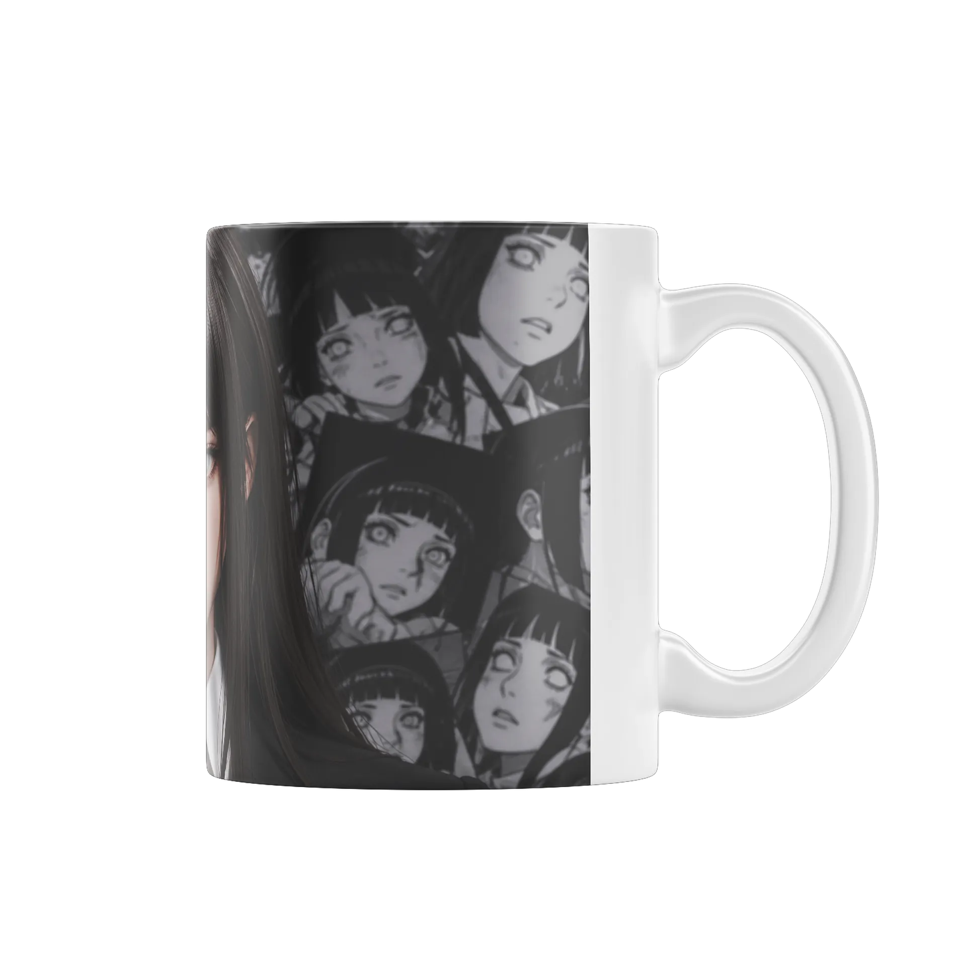 Caneca Retrato de Garota Estilo Anime 325ml - Imagem 1