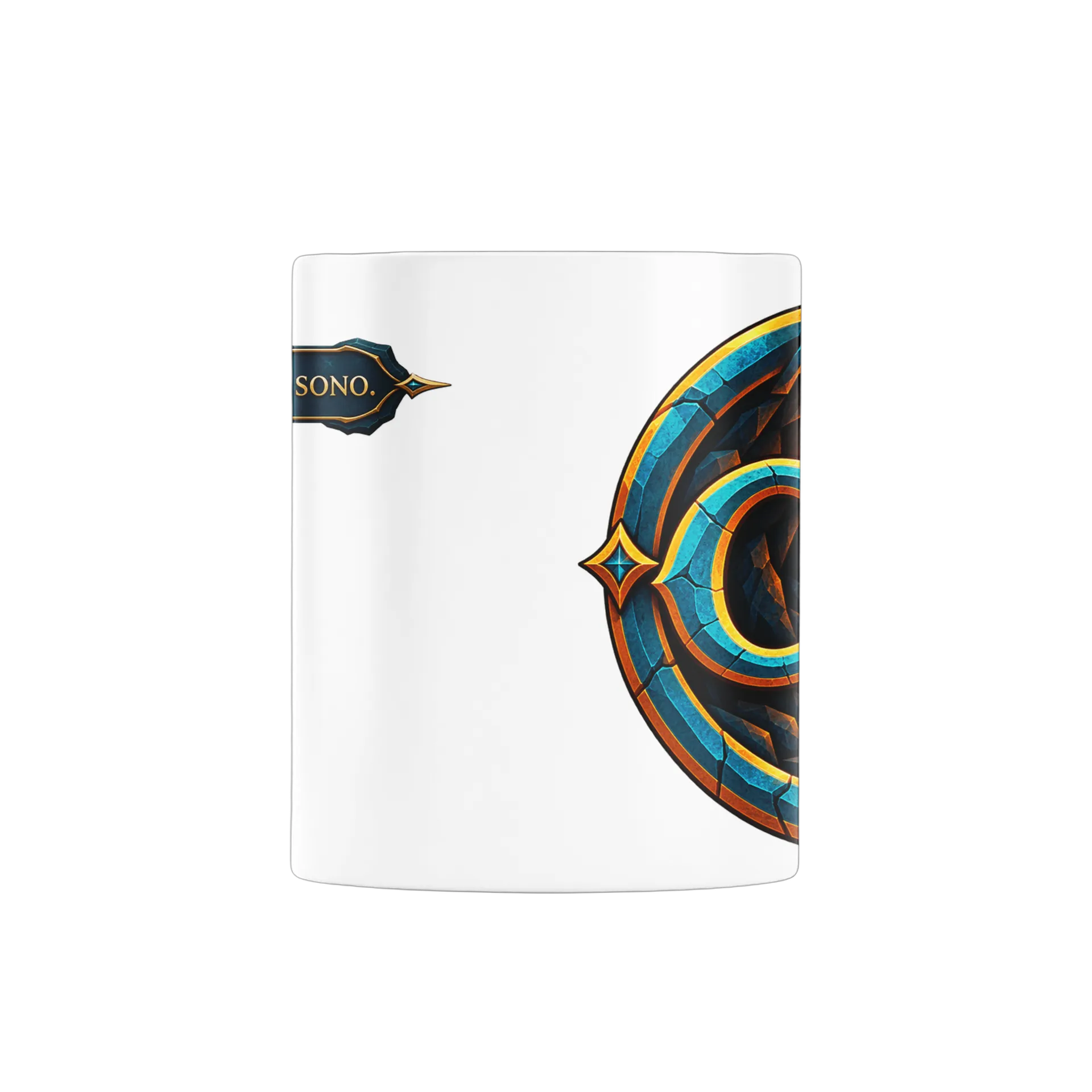 Caneca Estampa Tipográfica "+10 de Foco -5 de Sono" 325ml - Imagem 2