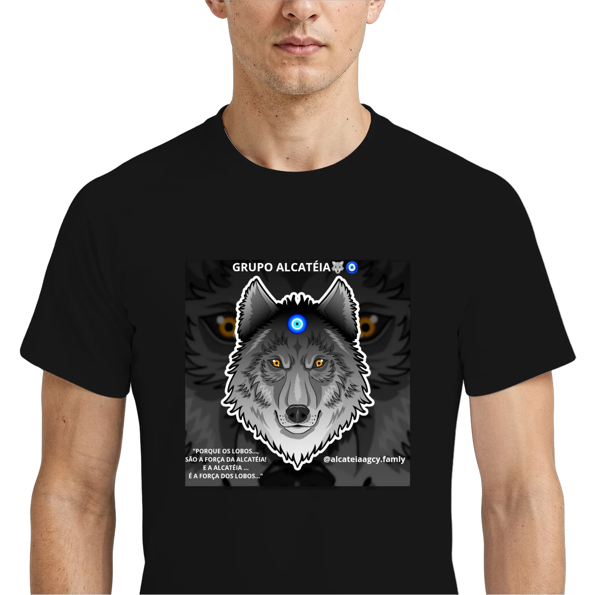 Camiseta DryFit GRUPO ALCATÉIA🐺🧿 /Vingador🐺🧿 - Imagem 4