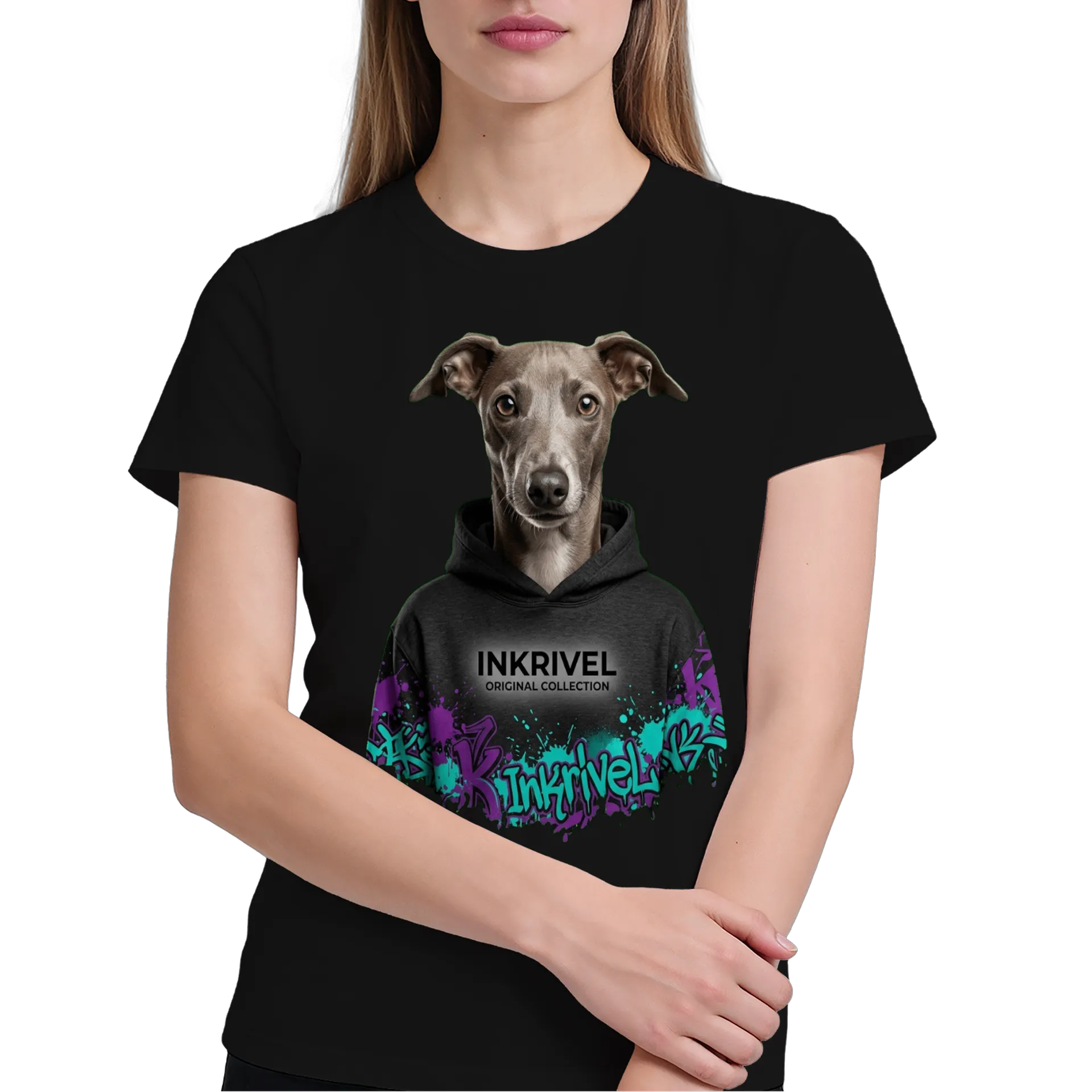 Camiseta Galgo Streetwear Inkrivel – Moda Urbana Dog Lover  - Imagem 4
