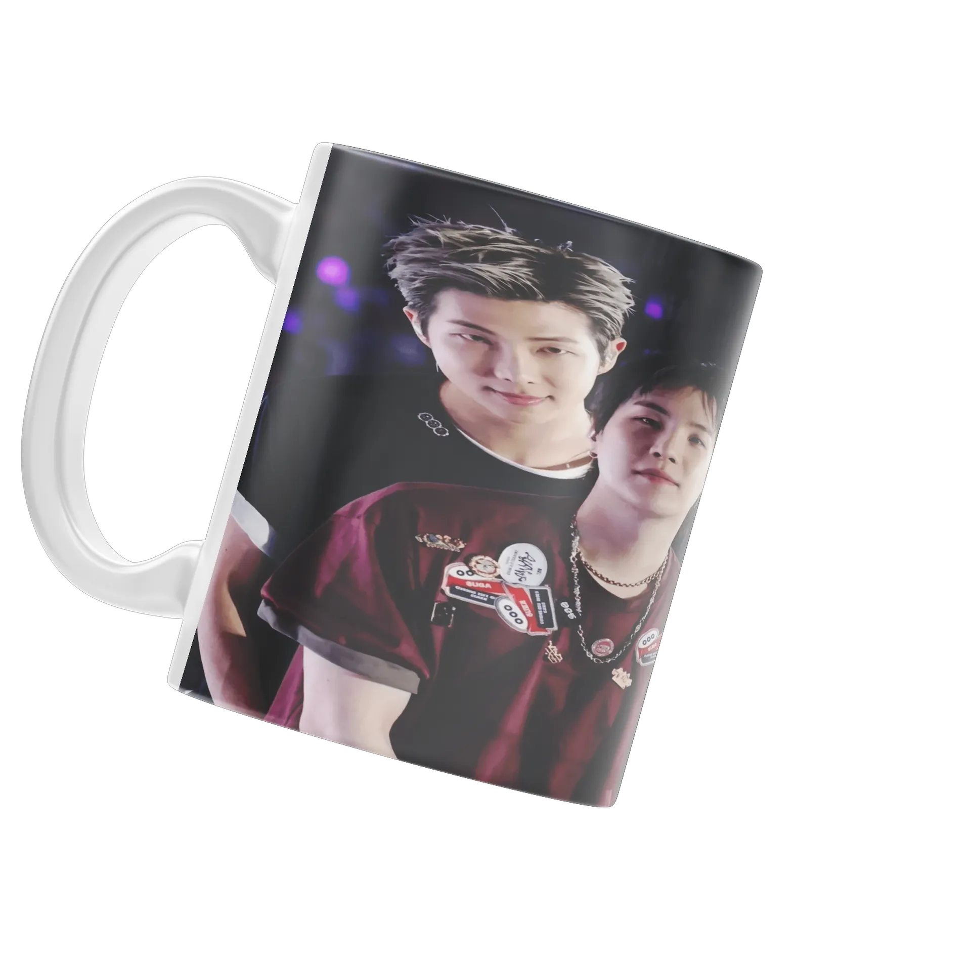 Caneca Porcelana Rm e suga BTS  de jaquelinevitoria765 — imagem 3 de 4