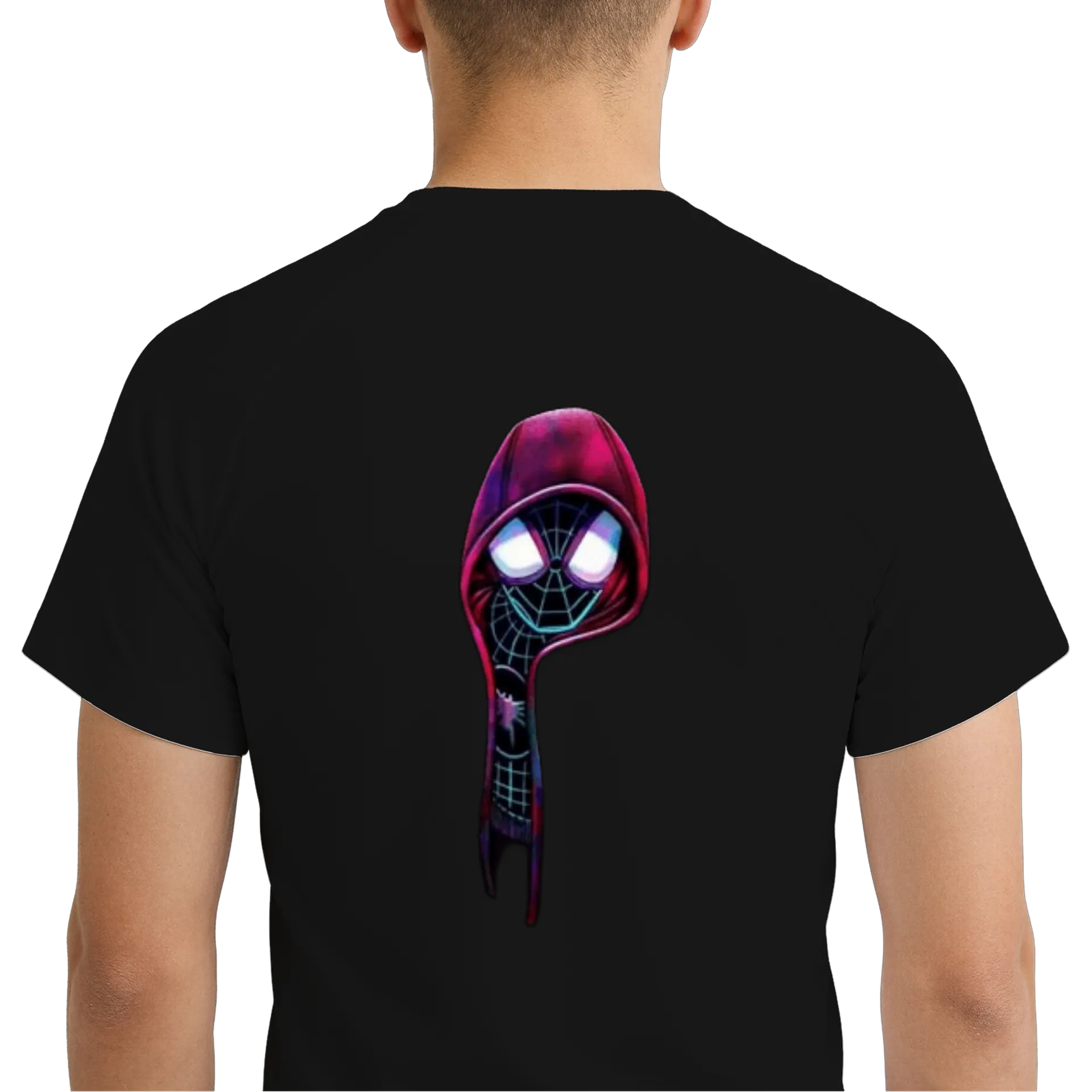 Camiseta Dry Fit Aranha Estilo Cartoon 100% Algodão - Imagem 6