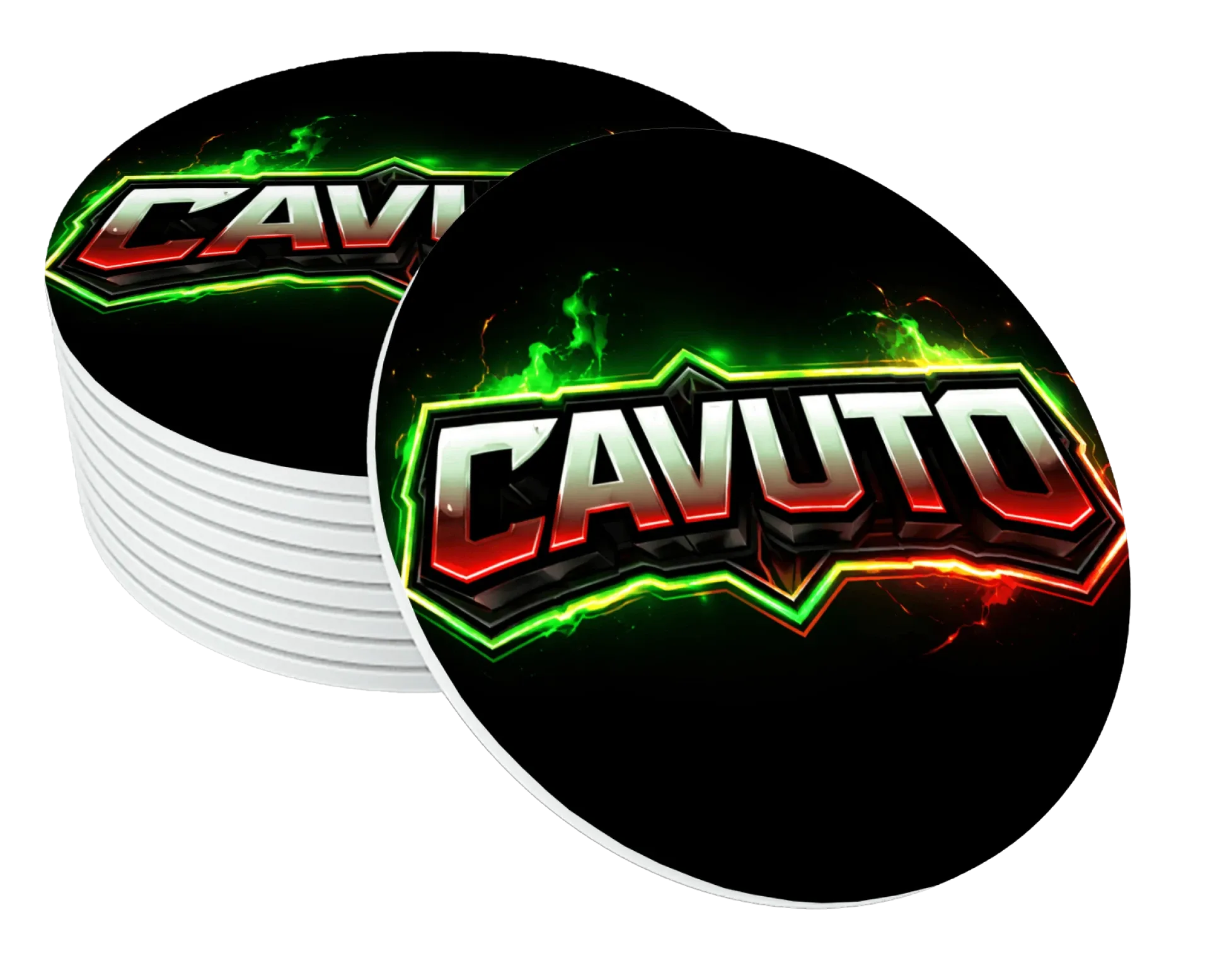 Porta-copos personalizado de Matheus Cavuto